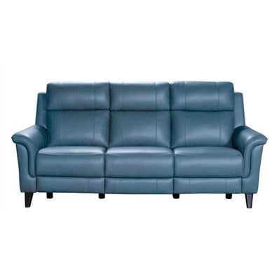 Barcalounger leather reclining online sofa