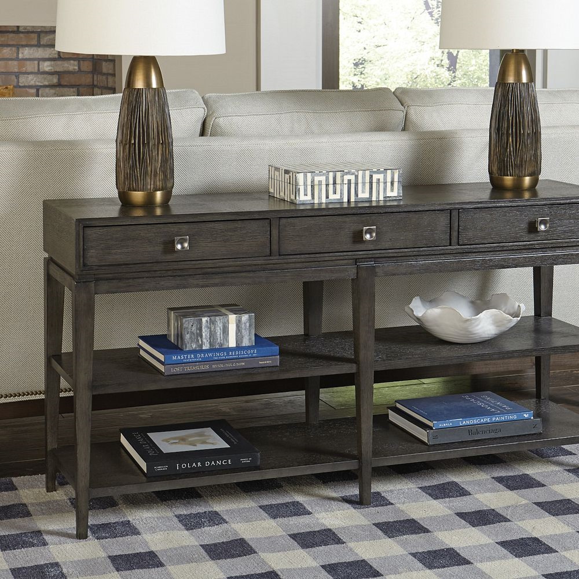 Hammary on sale console table