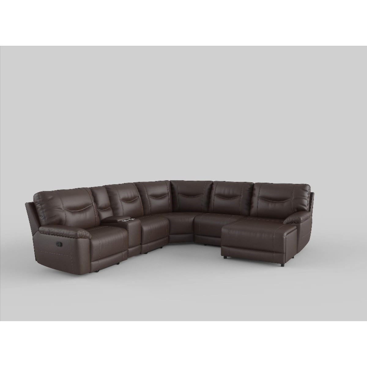 Homelegance Furniture Columbus 8490*6LCRR Casual 6-Piece Modular ...