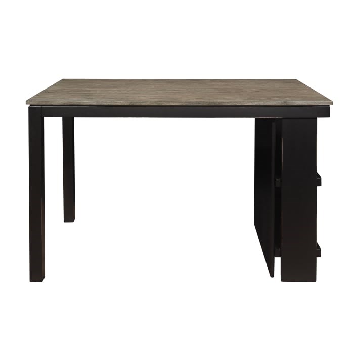 Homelegance Stratus 5842-36 Transitional Counter Height Table With Open ...