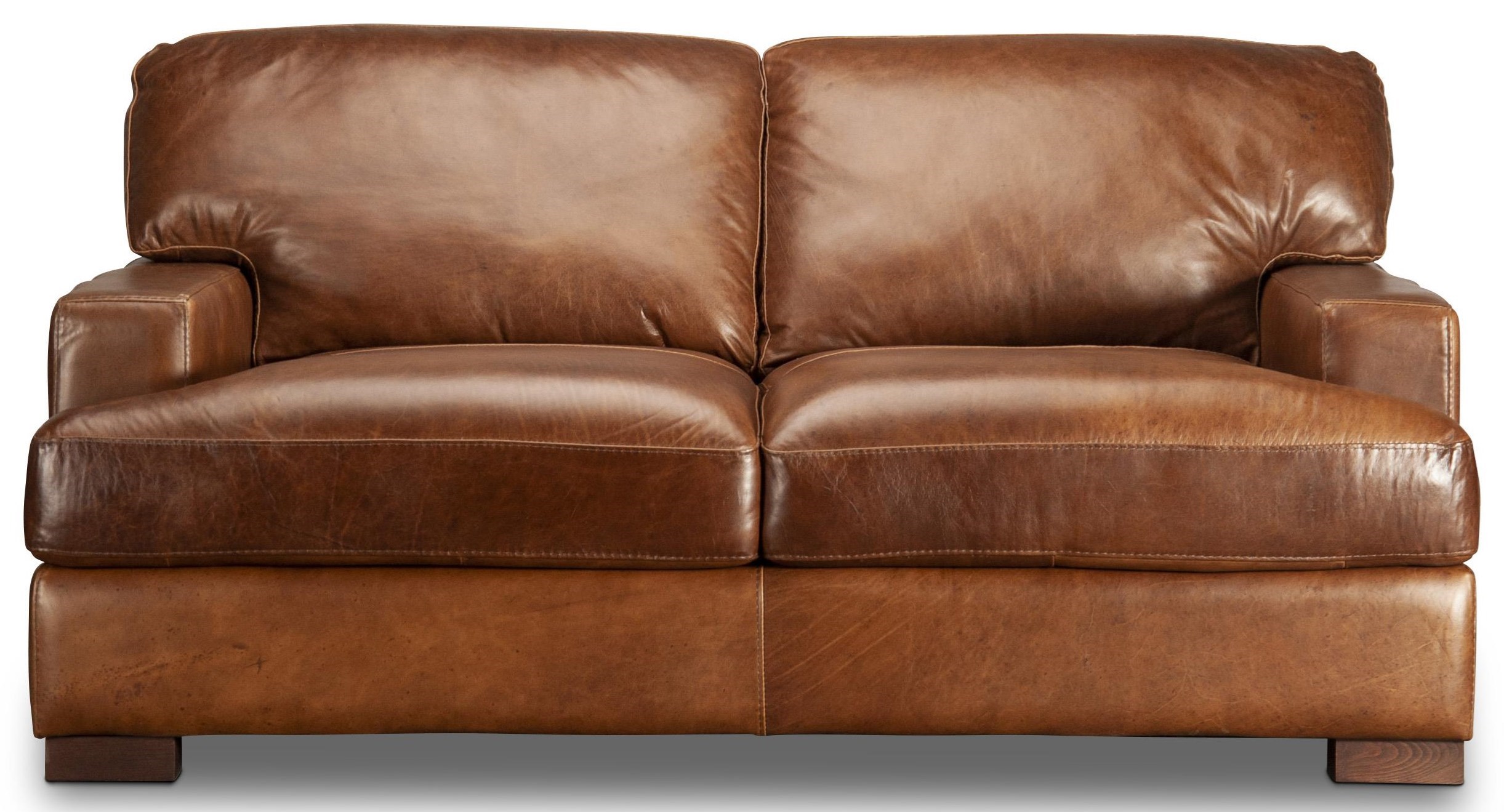 Soft Line Pietro 805951875 Top Grain Leather Loveseat Morris