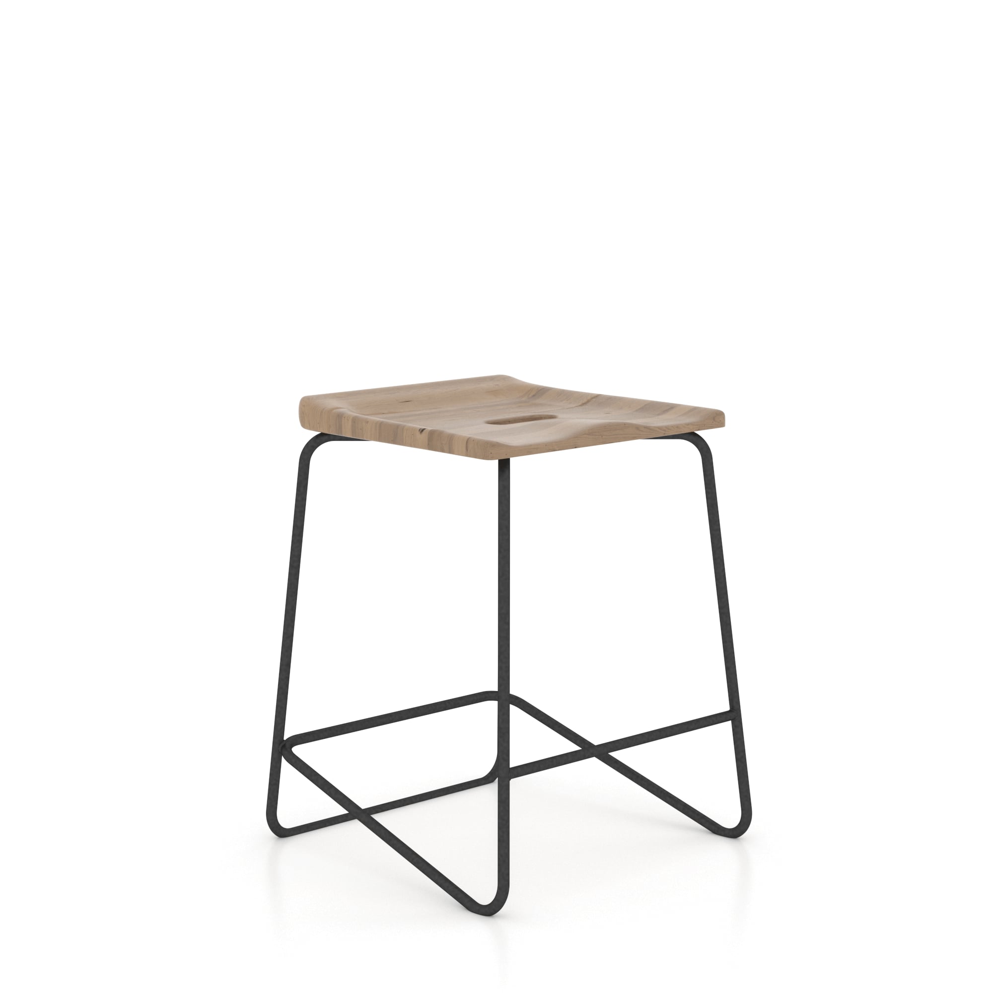 Metal discount saddle stool