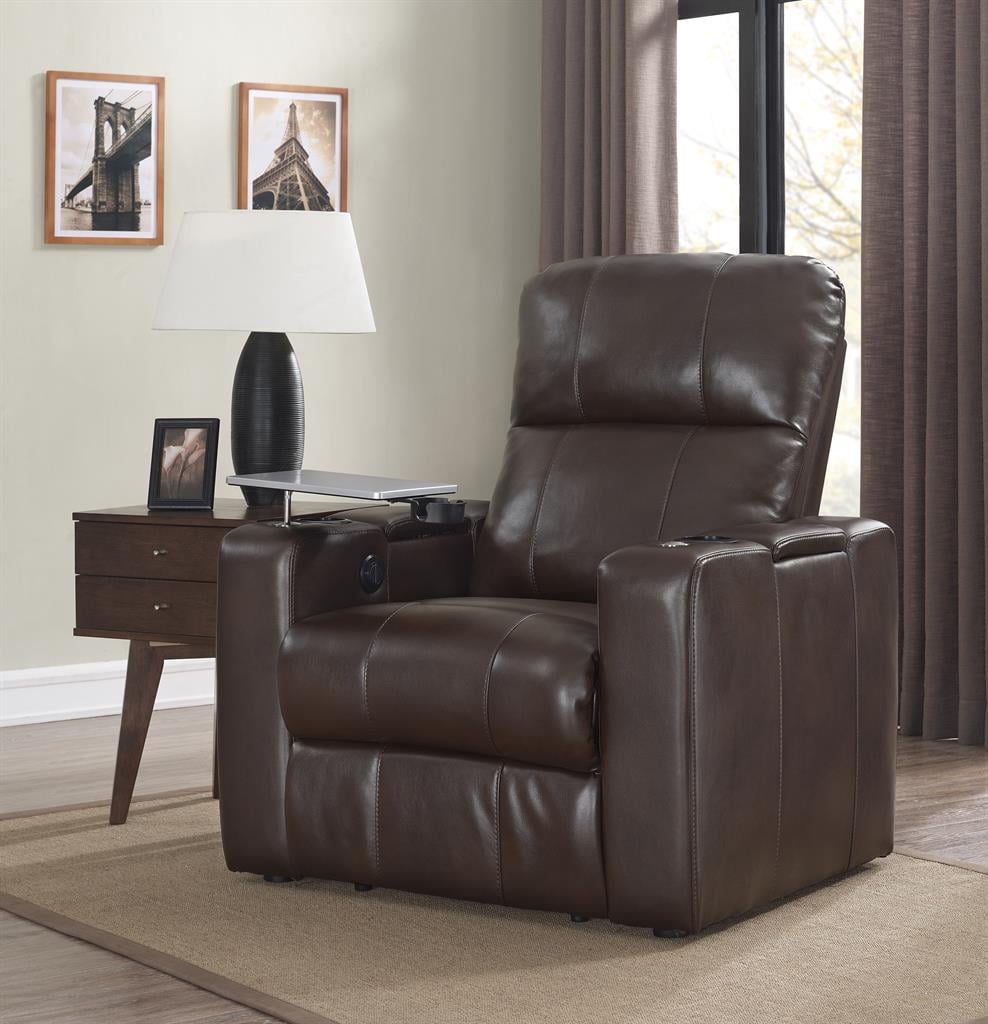 Power discount theater recliner