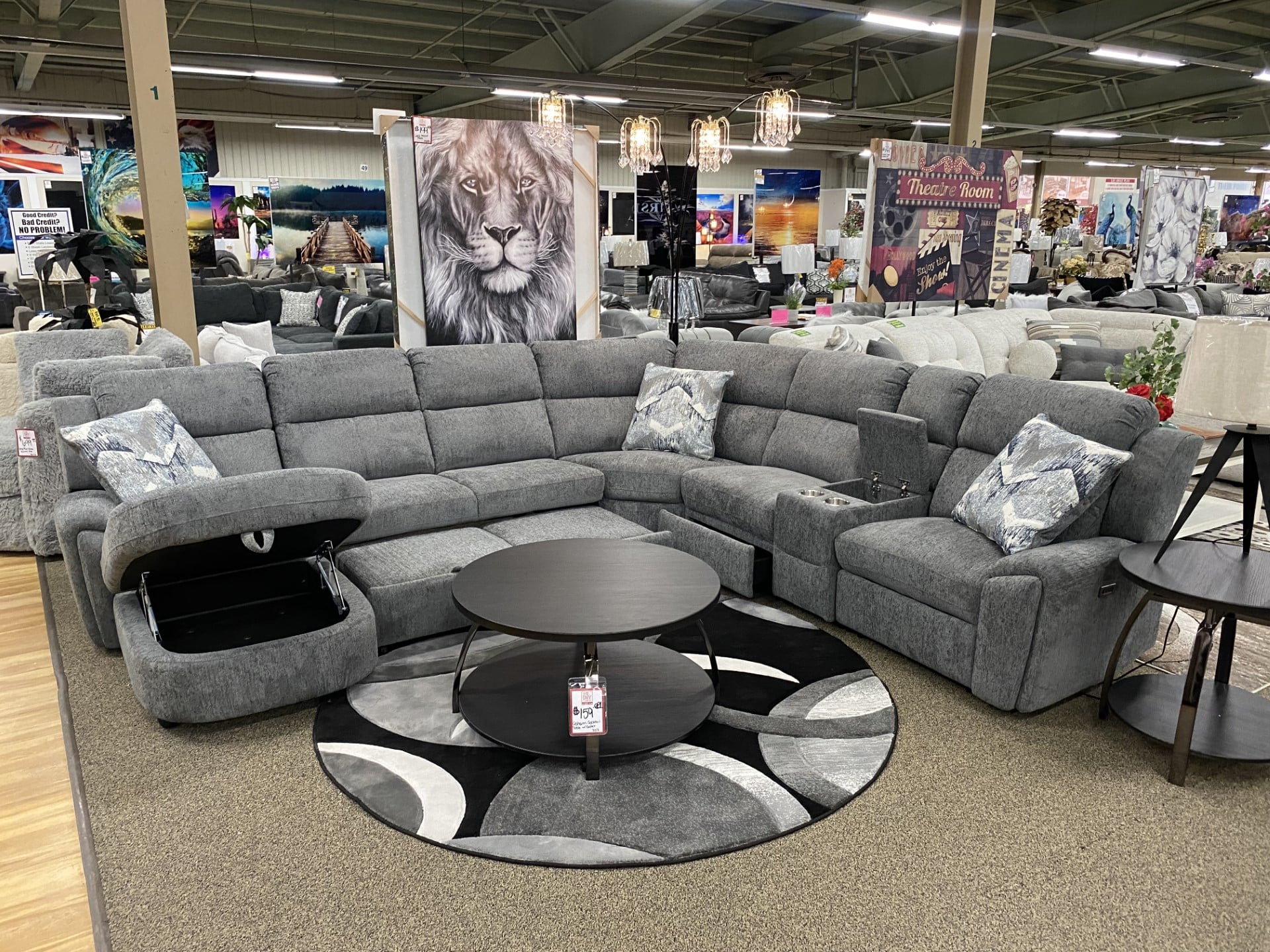 Power sectional couch sale