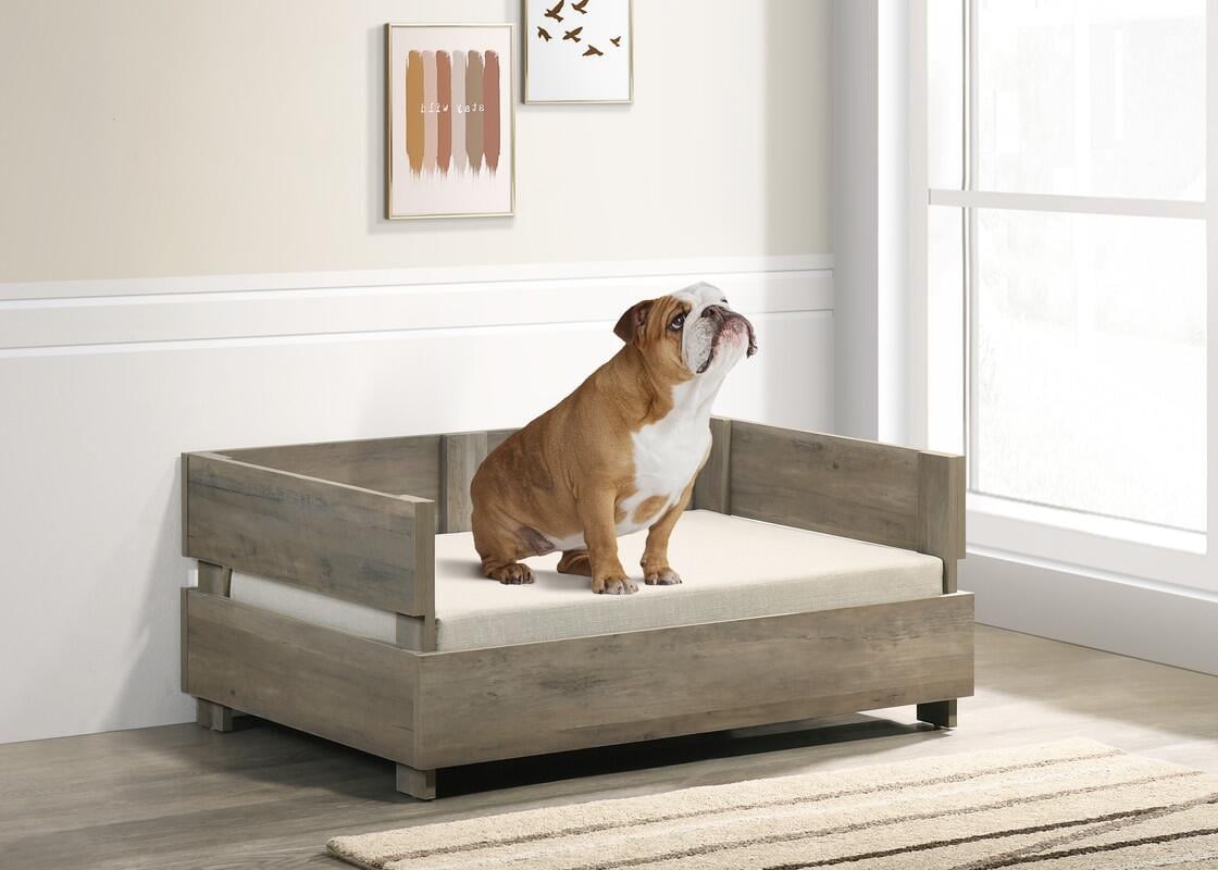 Fido 51025 FIDO RUSTIC GREY PET BED 7 Day Furniture Accessories