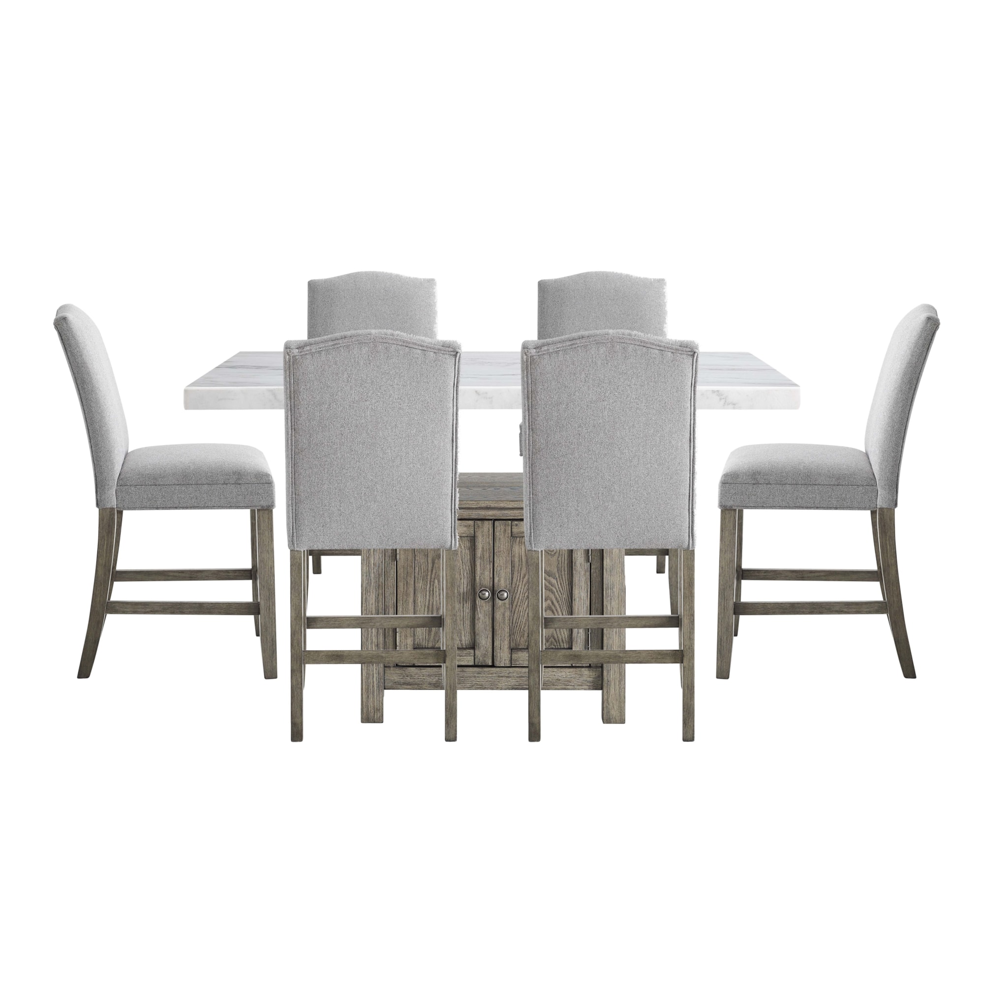 Steve Silver Grayson GS6407PC Transitional 7Piece CounterHeight