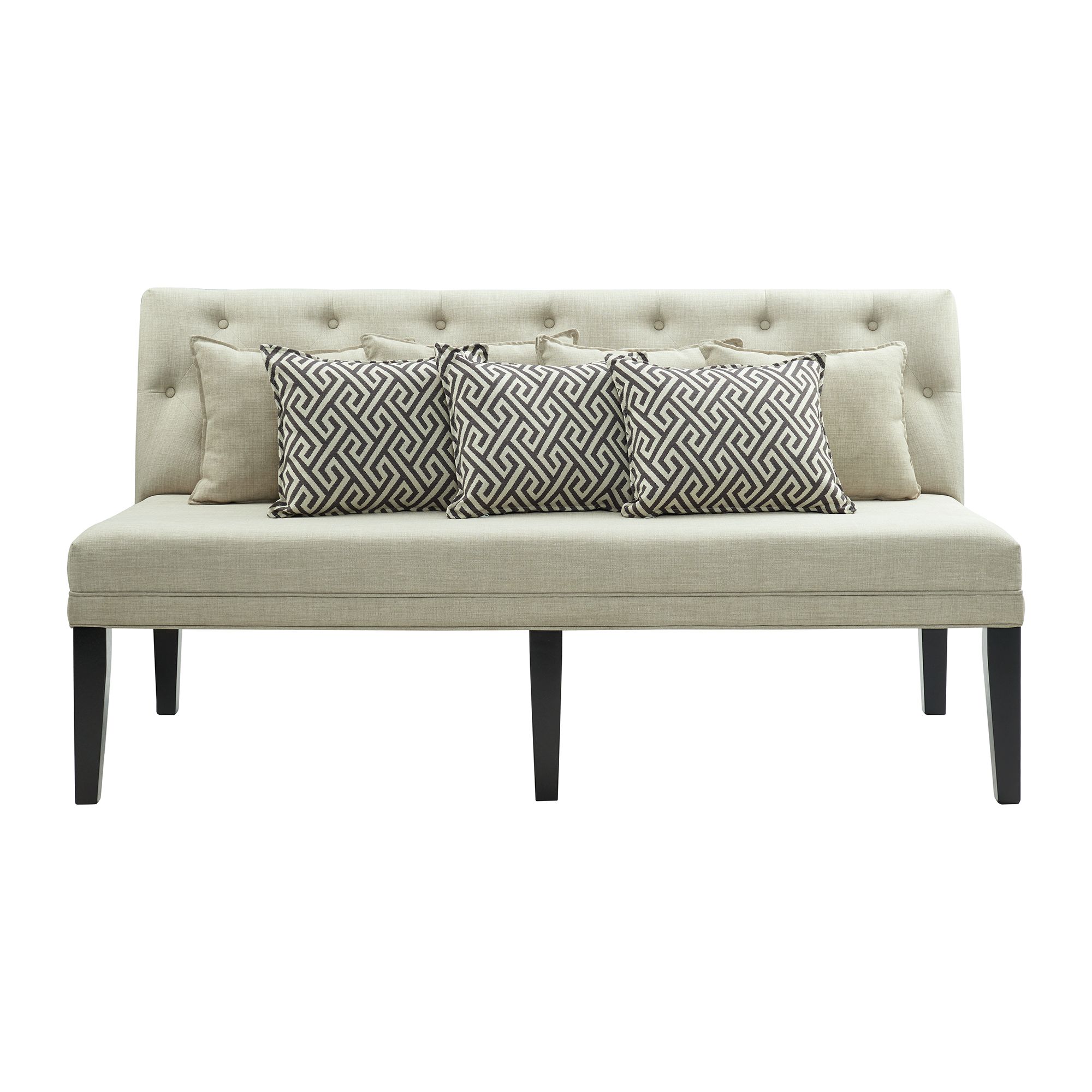 Upholstered dining best sale sofa bench