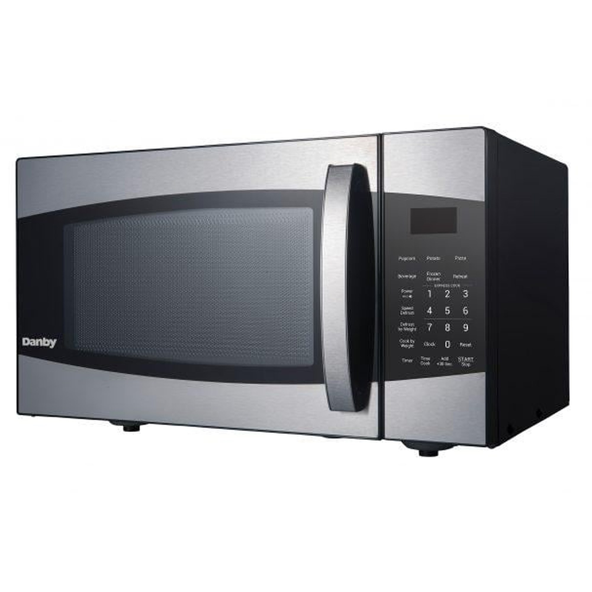 Danby 0.9 cu. ft. Countertop Microwave in Stainless Steel - DBMW0924BBS