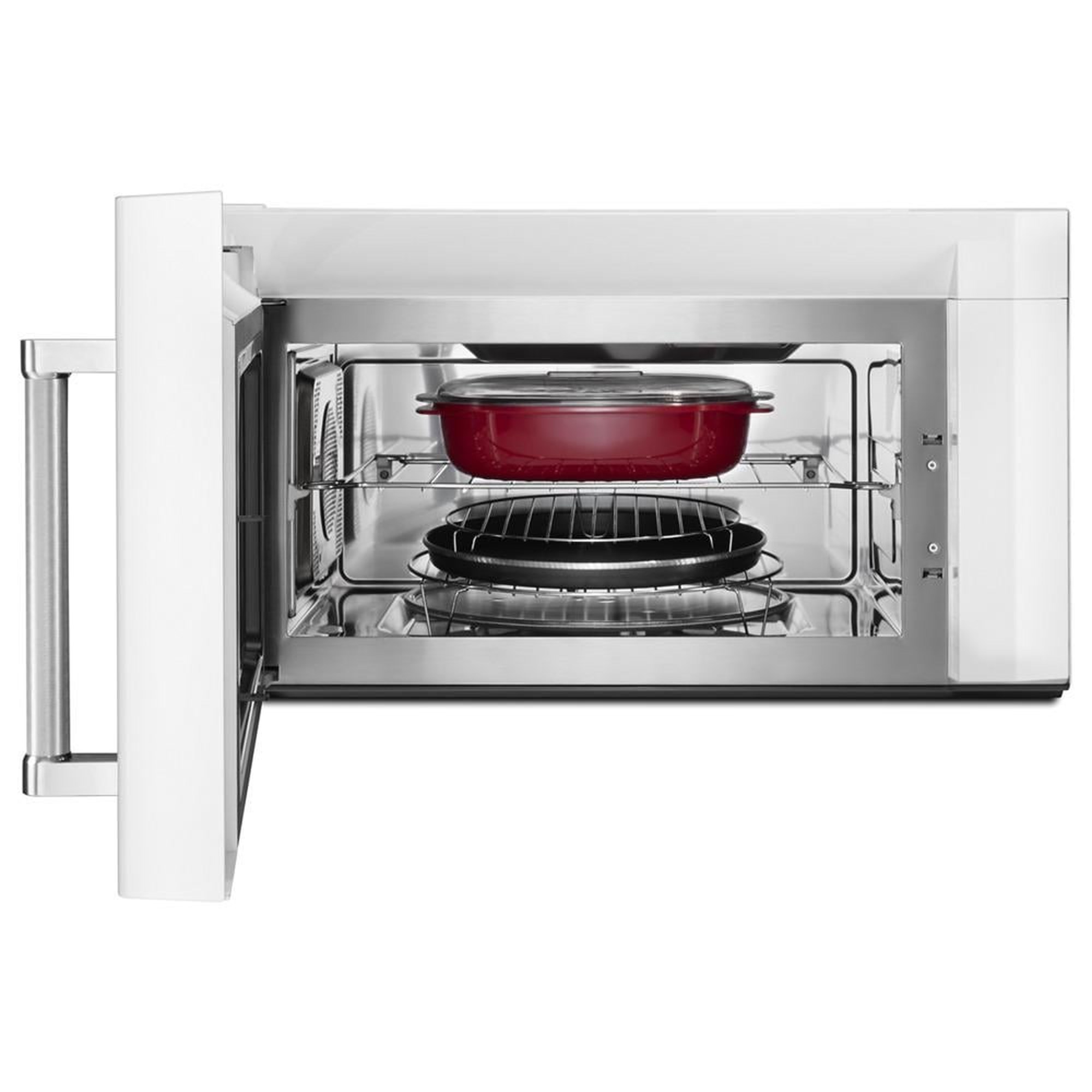 KMHC319EBS by KitchenAid - 30 1000-Watt Microwave Hood Combination with  Convection Cooking