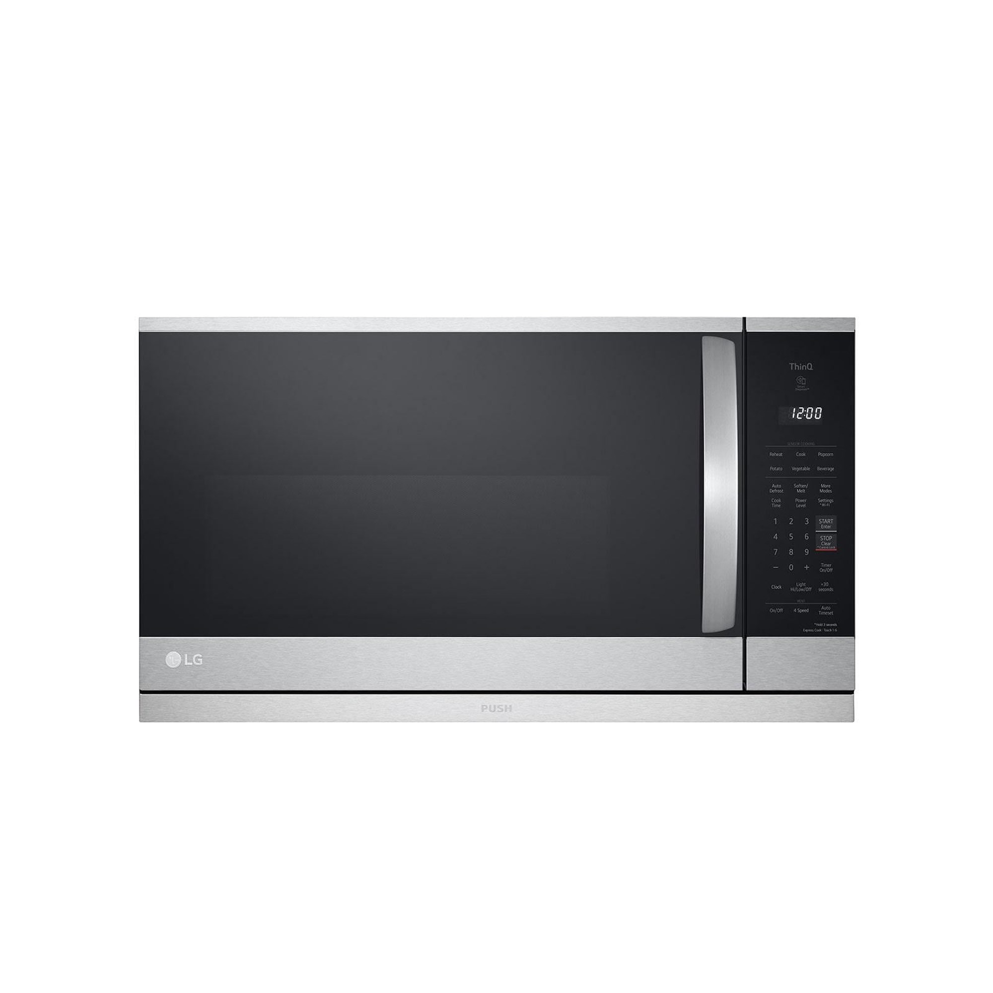 LG 2.0 cu ft Over-the-Range Stainless Steel Microwave Oven w/ EasyClean 