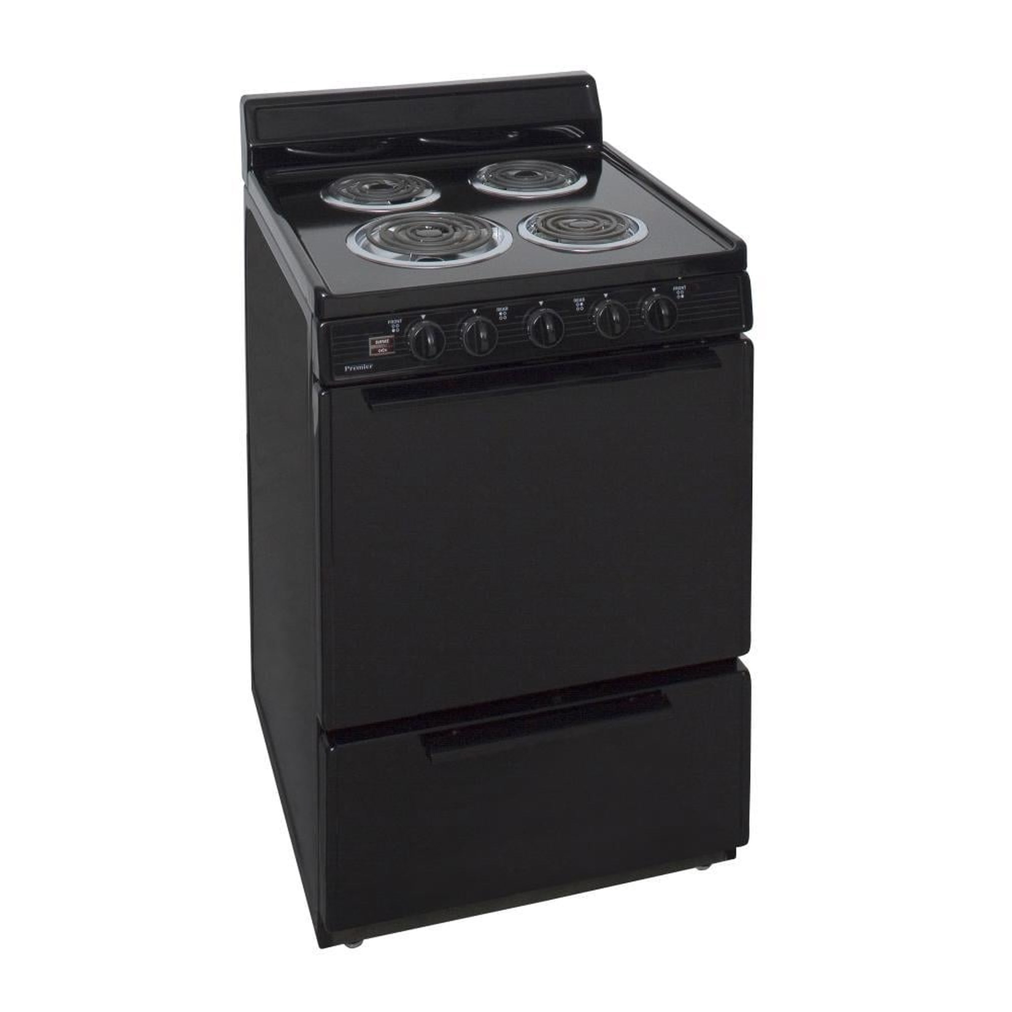 Premier ECK600BP 24 Inch Freestanding Electric Range with 4 Coil