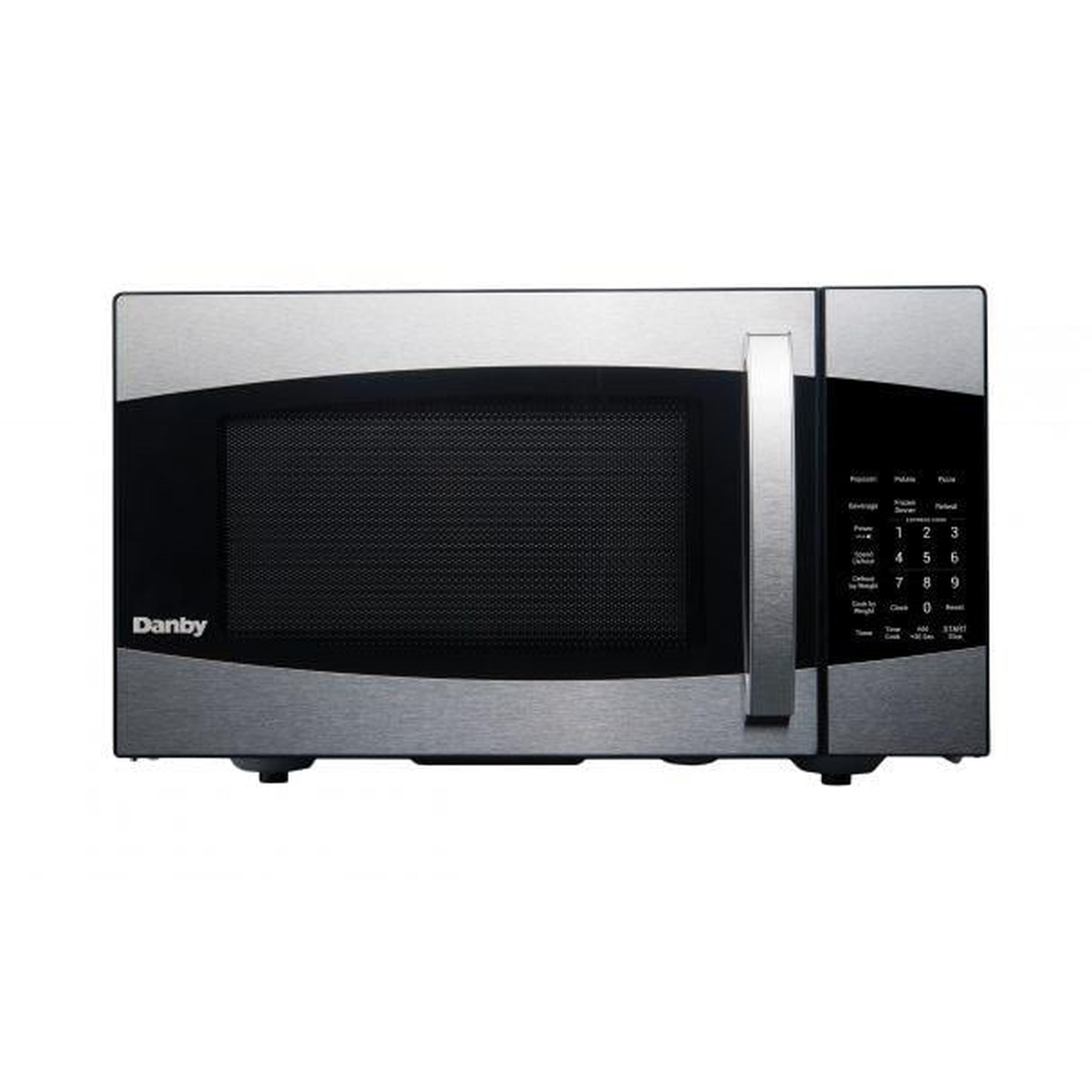 Danby 0.9 cu. ft. Countertop Microwave in Stainless Steel - DBMW0924BBS