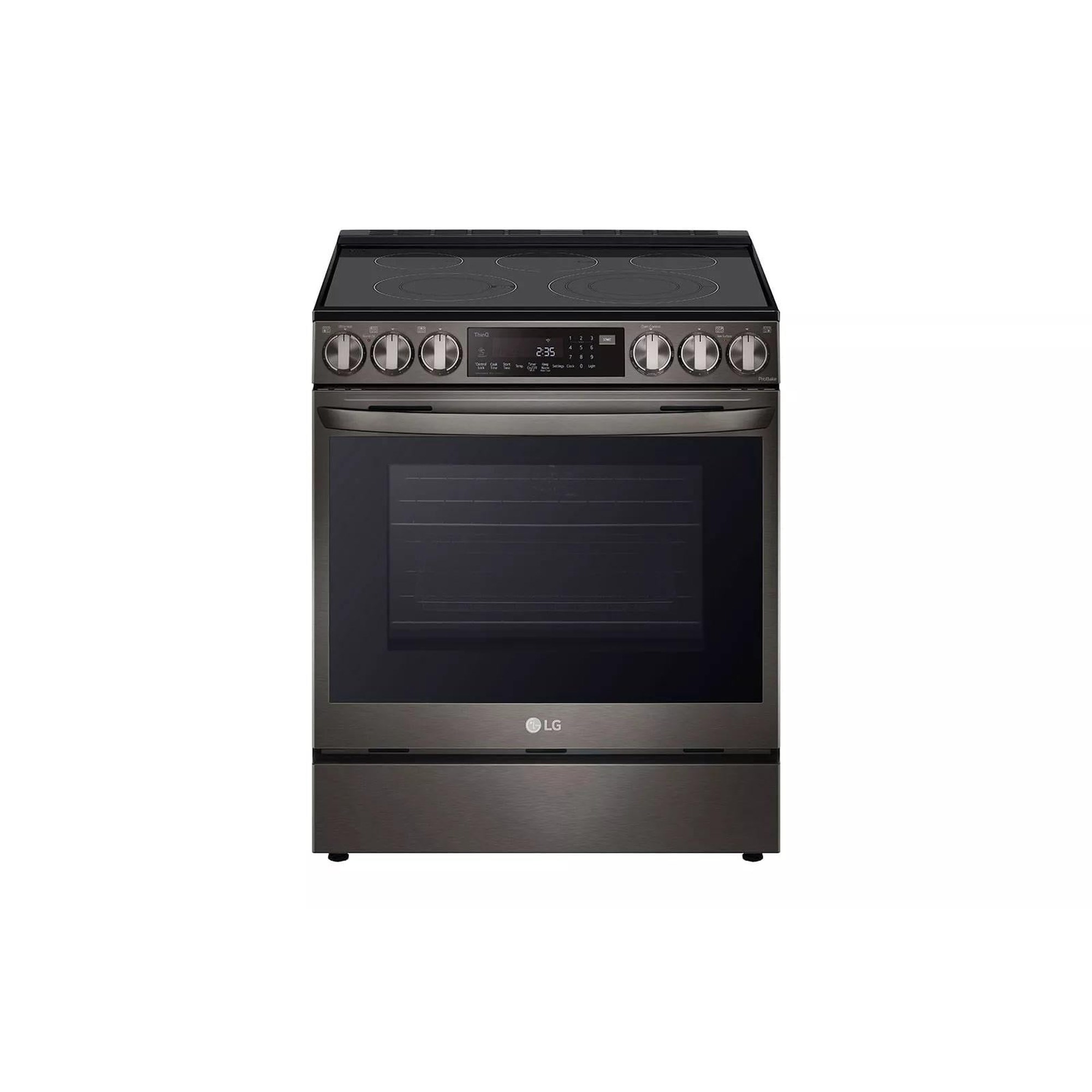 LG LREL6323S 6.3 Cu. ft. Stainless Electric Convection Smart Range with Air- Fry