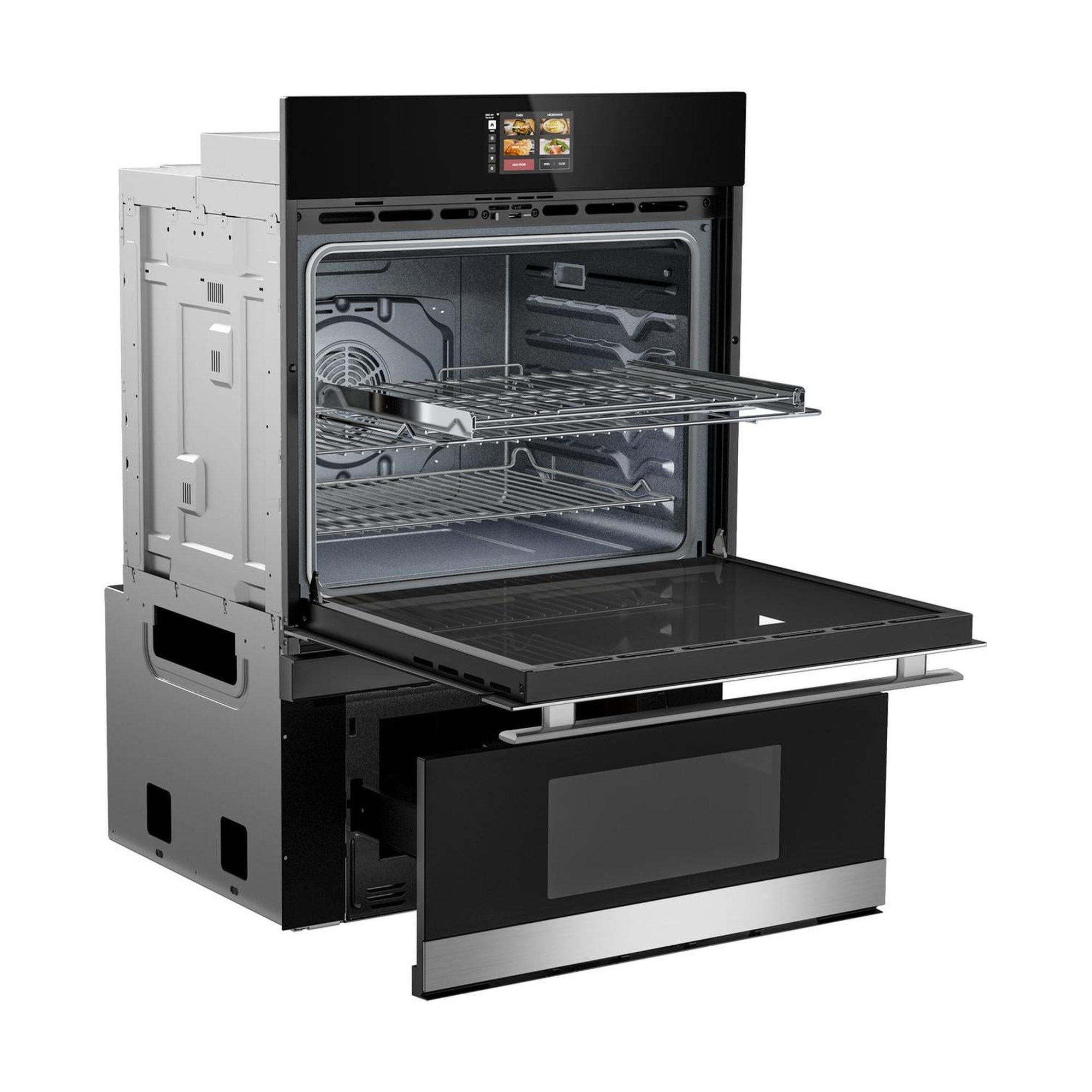 sharp double oven