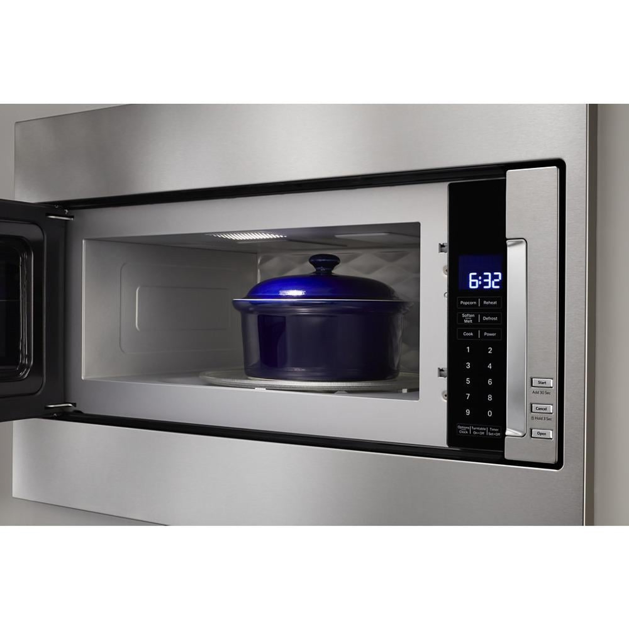 KitchenAid KMBS104ESS 24 Built In Microwave Oven with 1000 Watt Cooking, Simon's Furniture