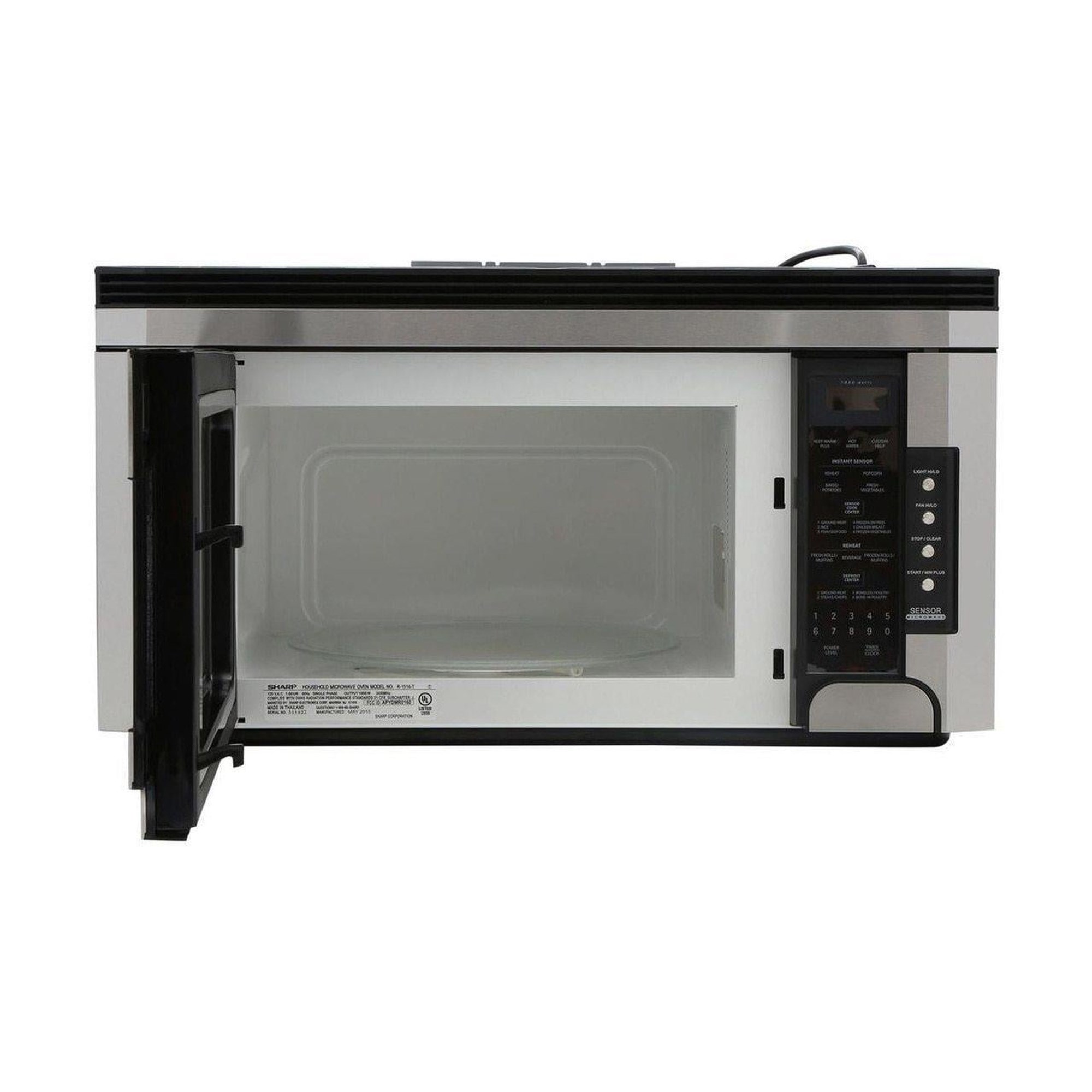 Buy Sharp 1000w White Microwave - Part# SMC1461HW
