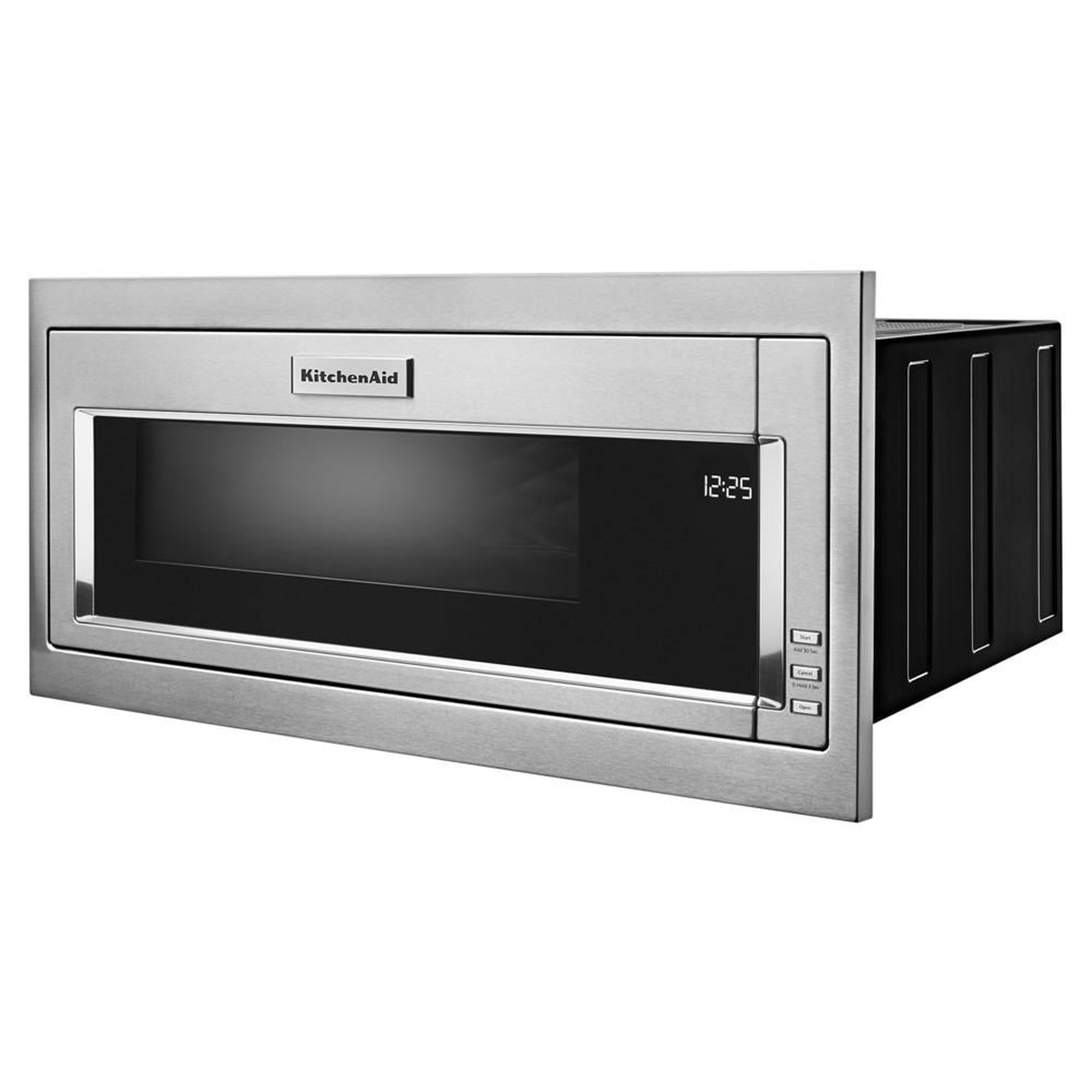 KitchenAid KMLS311HBS 1000-Watt Low Profile Microwave Hood Combination, Furniture and ApplianceMart