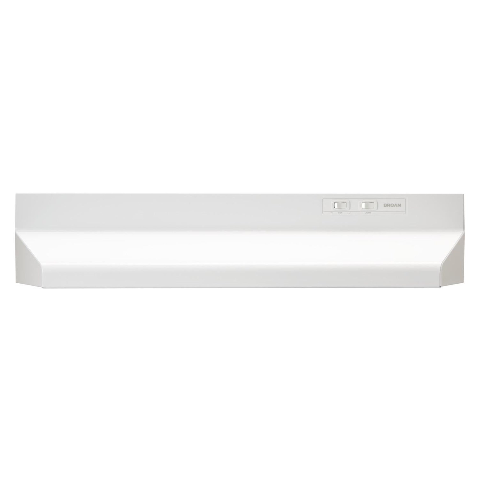 BUEZ124WW by Broan - Broan® 24-Inch Ductless Under-Cabinet Range Hood w/  Easy Install System, White