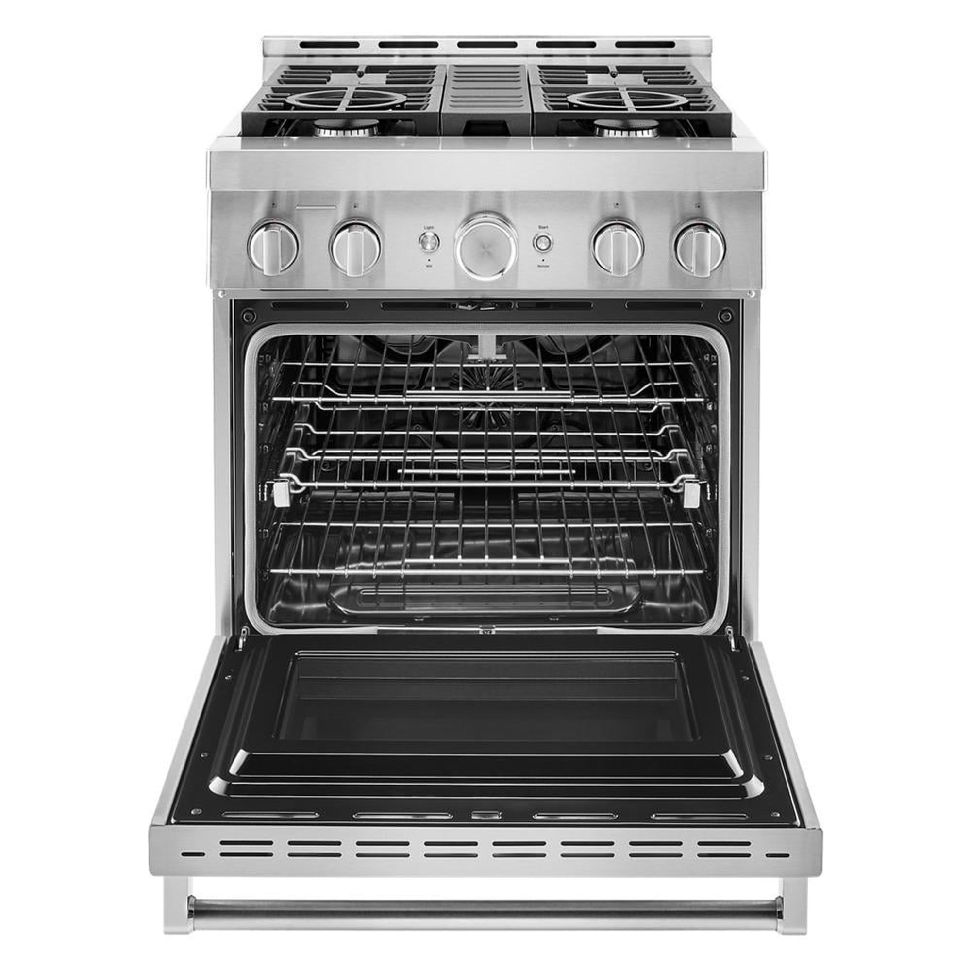 KitchenAid 36 Smart Commercial-Style GAS Range with 6 Burners (KFGC506JMH)