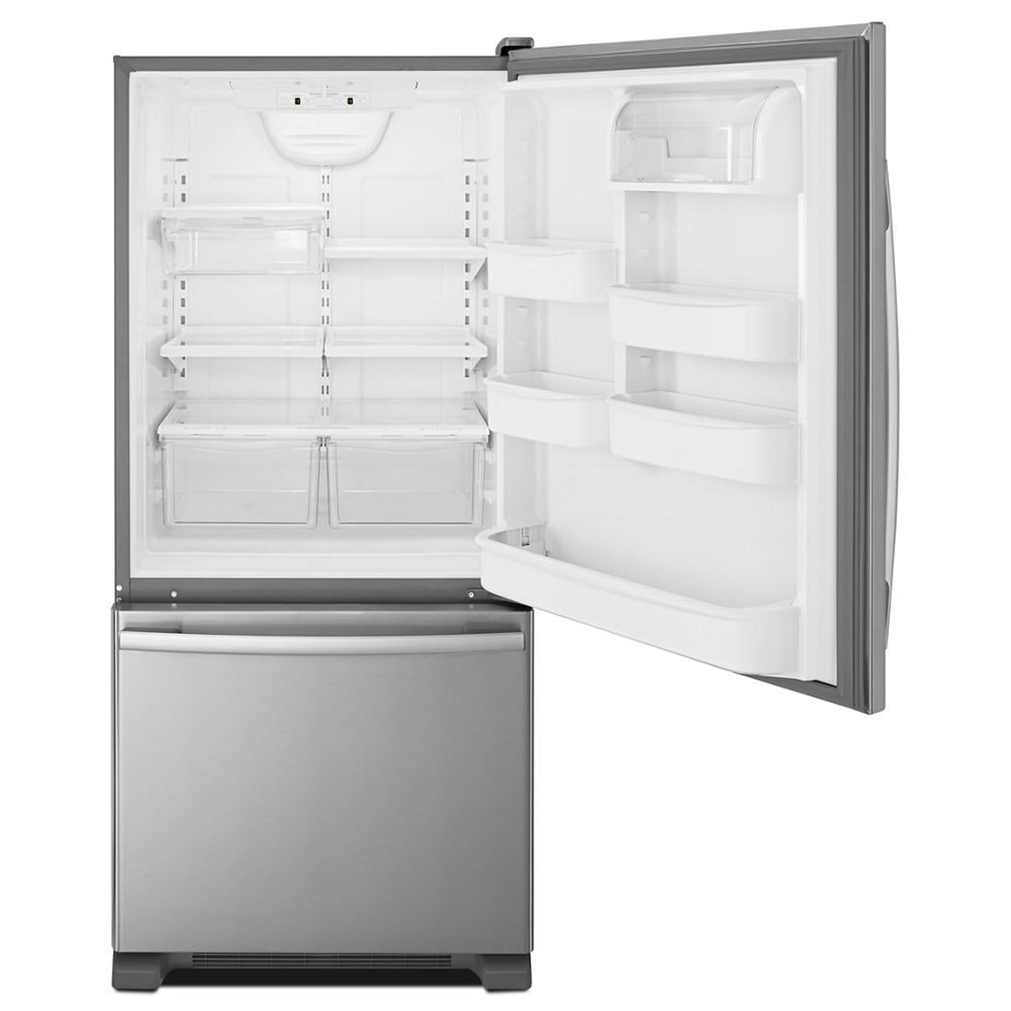 Amana - ABB1924BRW - 29-inch Wide Bottom-Freezer Refrigerator with  EasyFreezer™ Pull-Out Drawer -- 18 cu. ft. Capacity