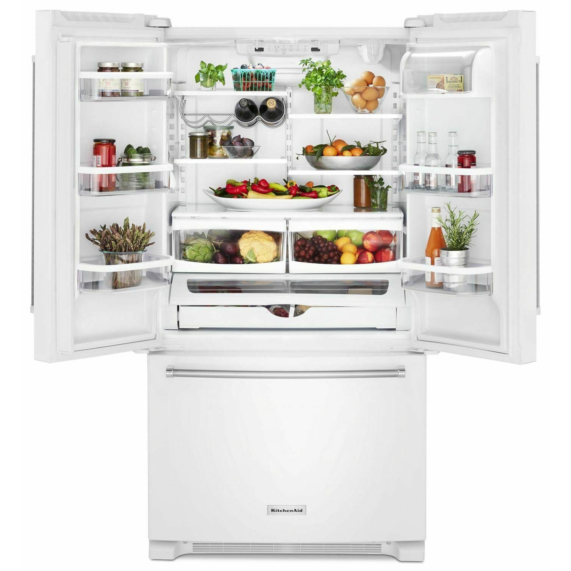 KitchenAid Refrigerators - Counter Depth French Door 20 Cu Ft - KRFC300ESS