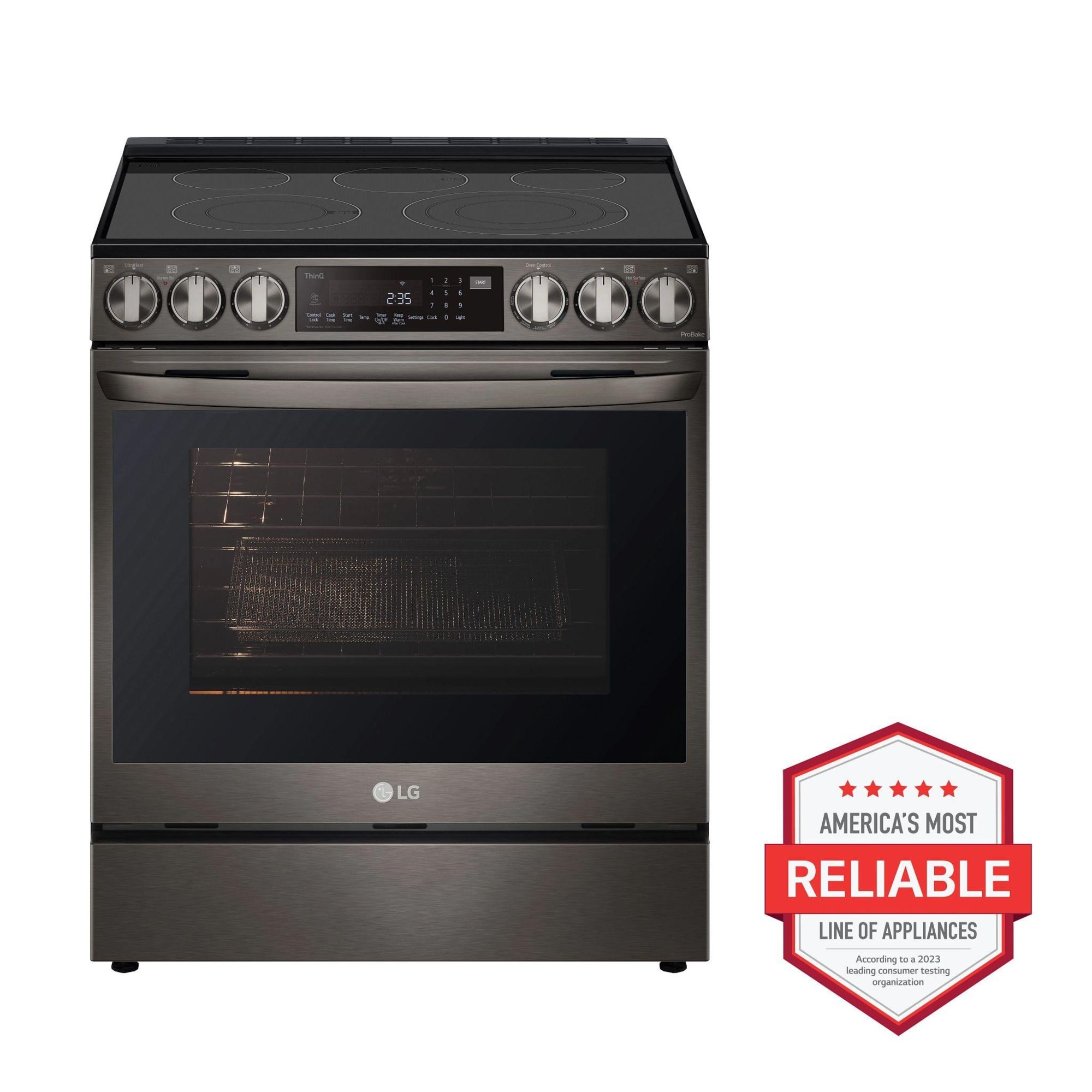 6.3 cu. ft. Electric Range with Built-In Air Fryer (LREL6323D)