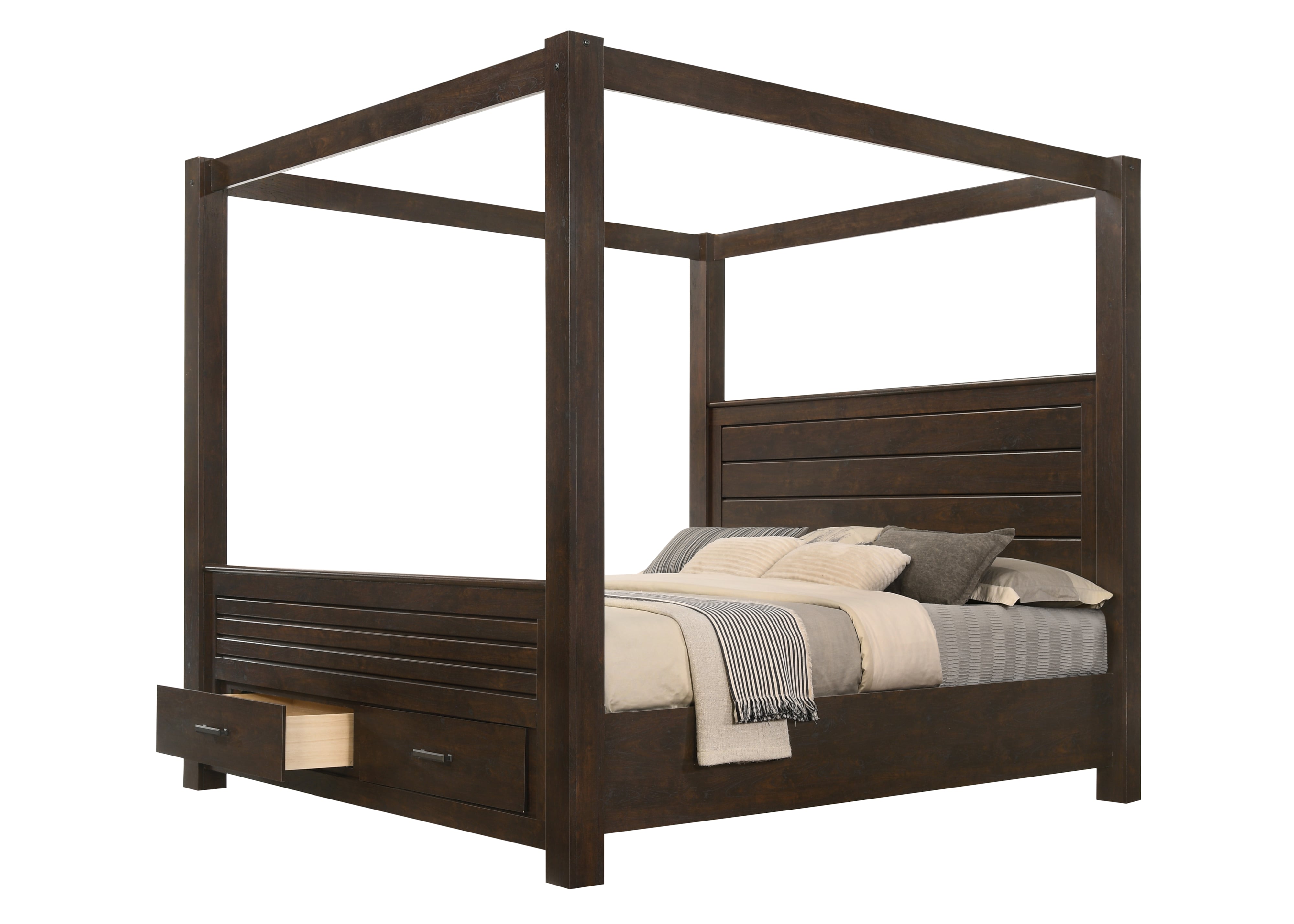 Dellbeck canopy bed discount