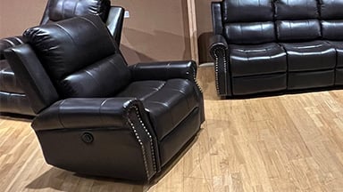 Sierra swivel glider store recliner