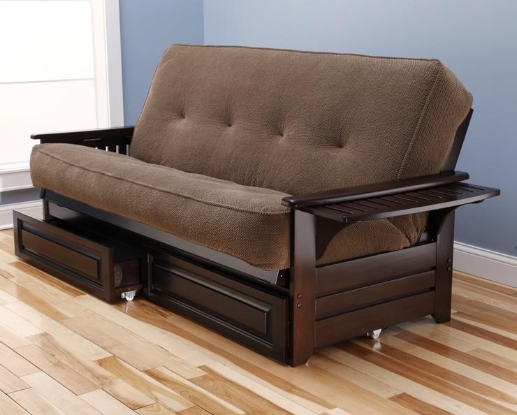 Futon bed deals with drawers