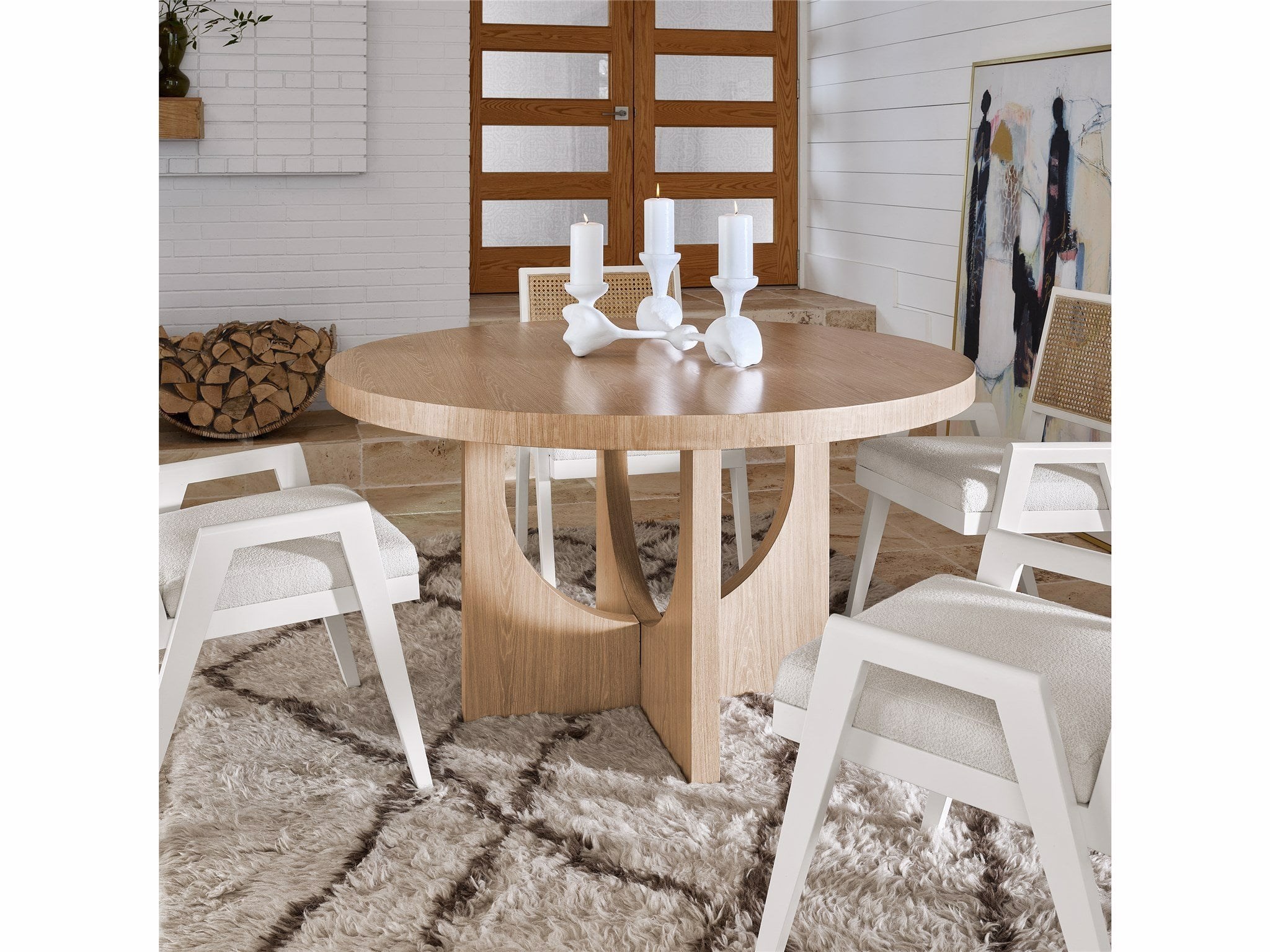 Half moon on sale kitchen table