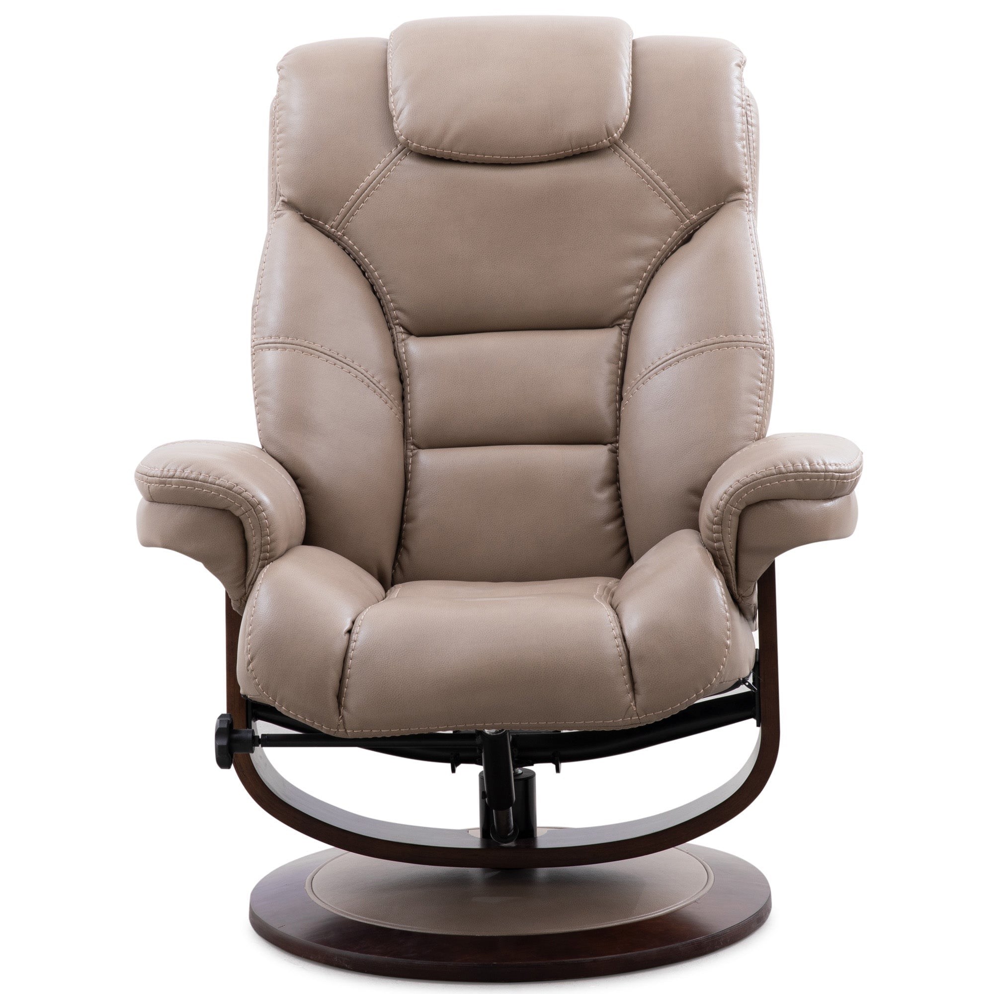 Manual recliner with discount ottoman