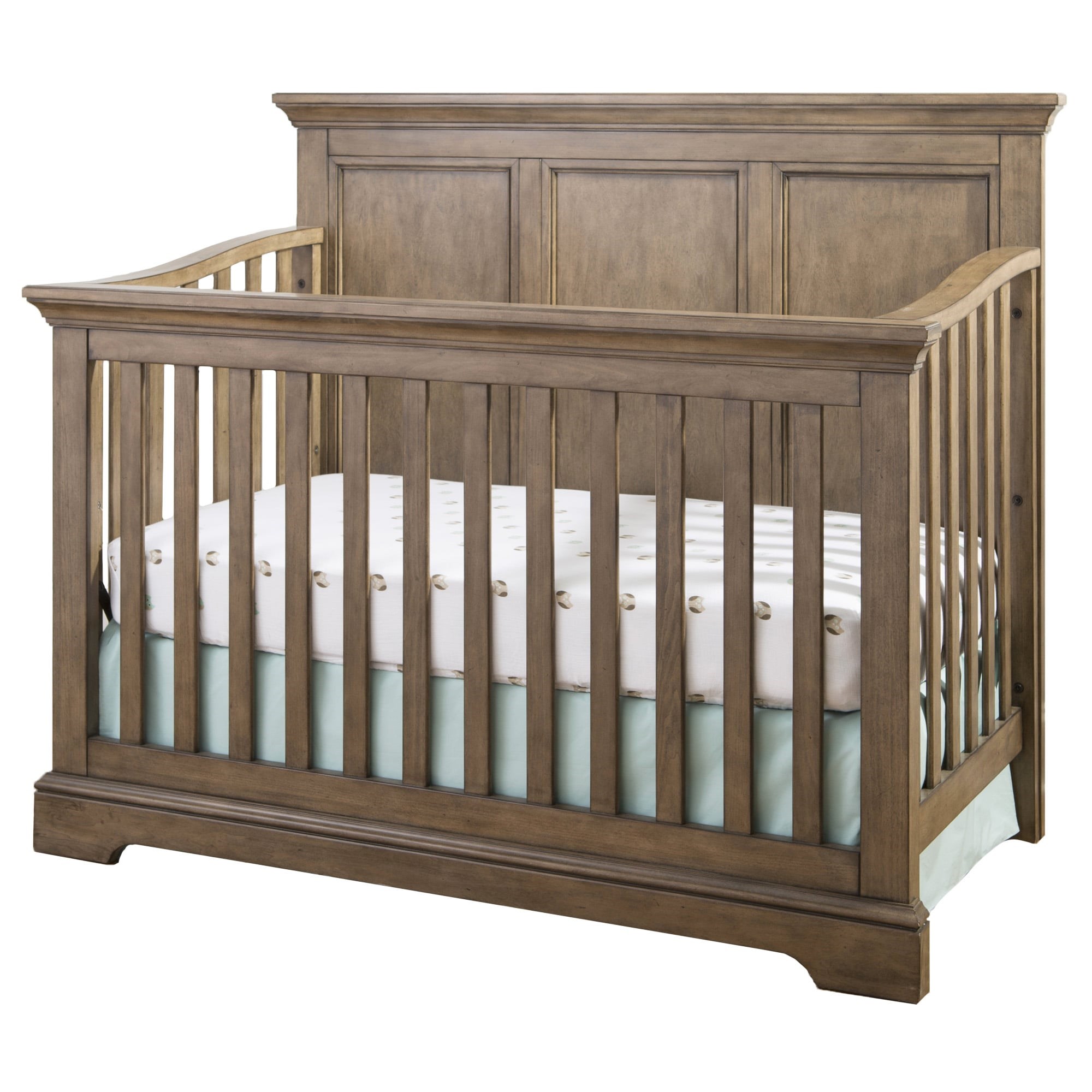 Westwood Design Hanley HN CR 2601NR CAS Transitional Convertible Crib Wayside Furniture Mattress Bed Crib