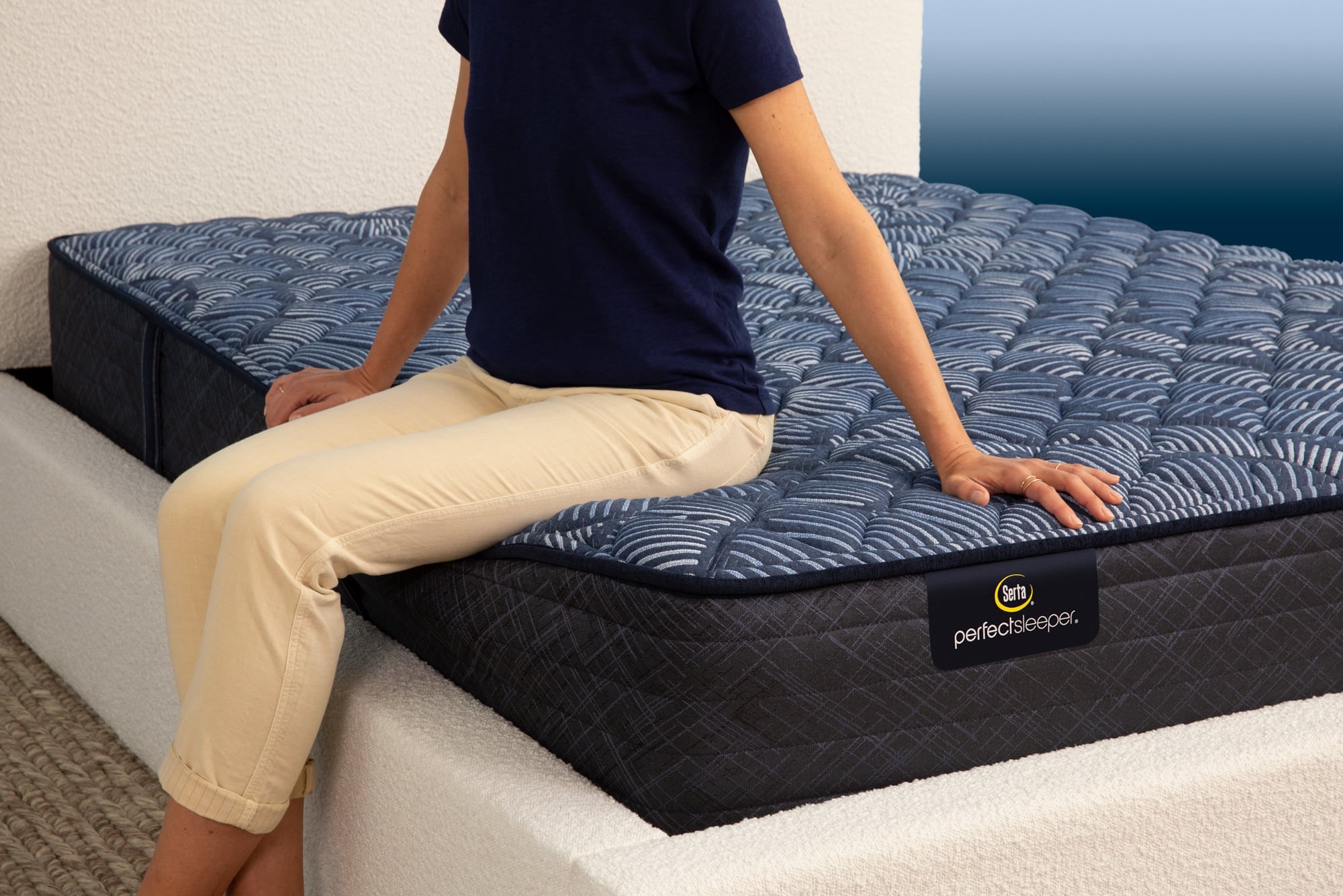 Serta perfect sleeper pillow top outlet king