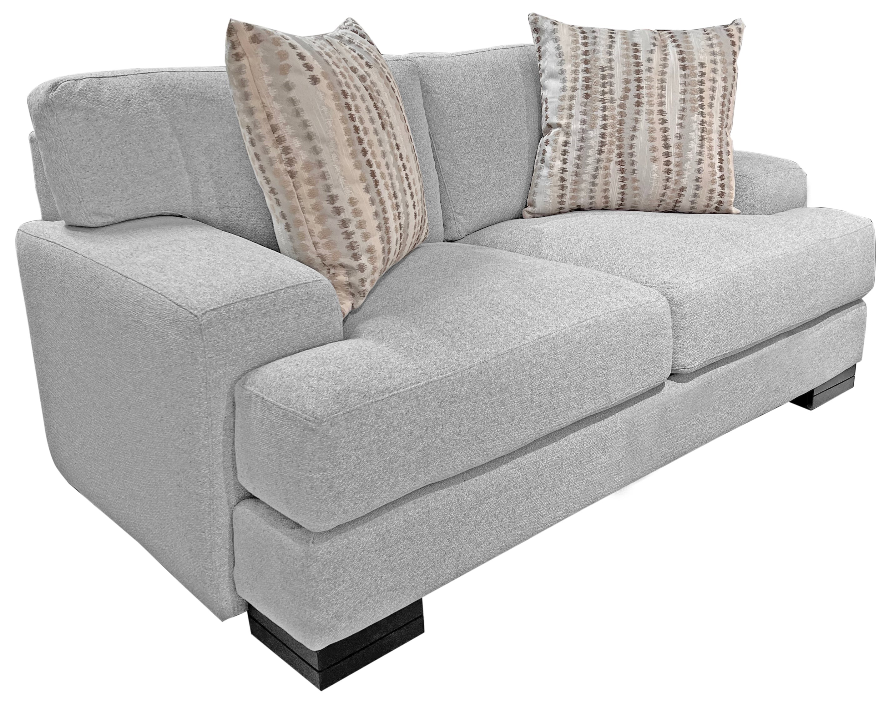 Jonathan Louis Burton 370 20 PARCHMENT Loveseat HomeWorld