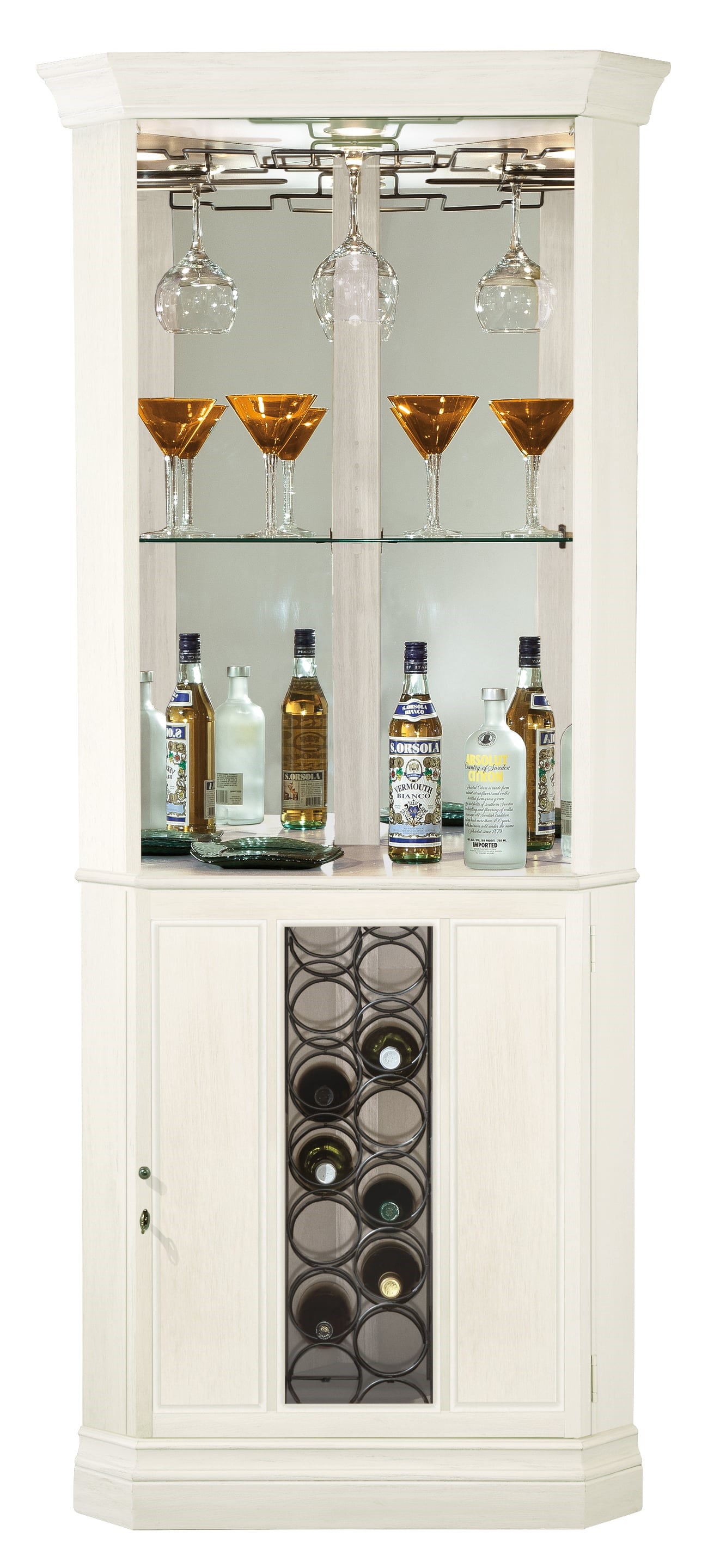 Corner deals wine hutch