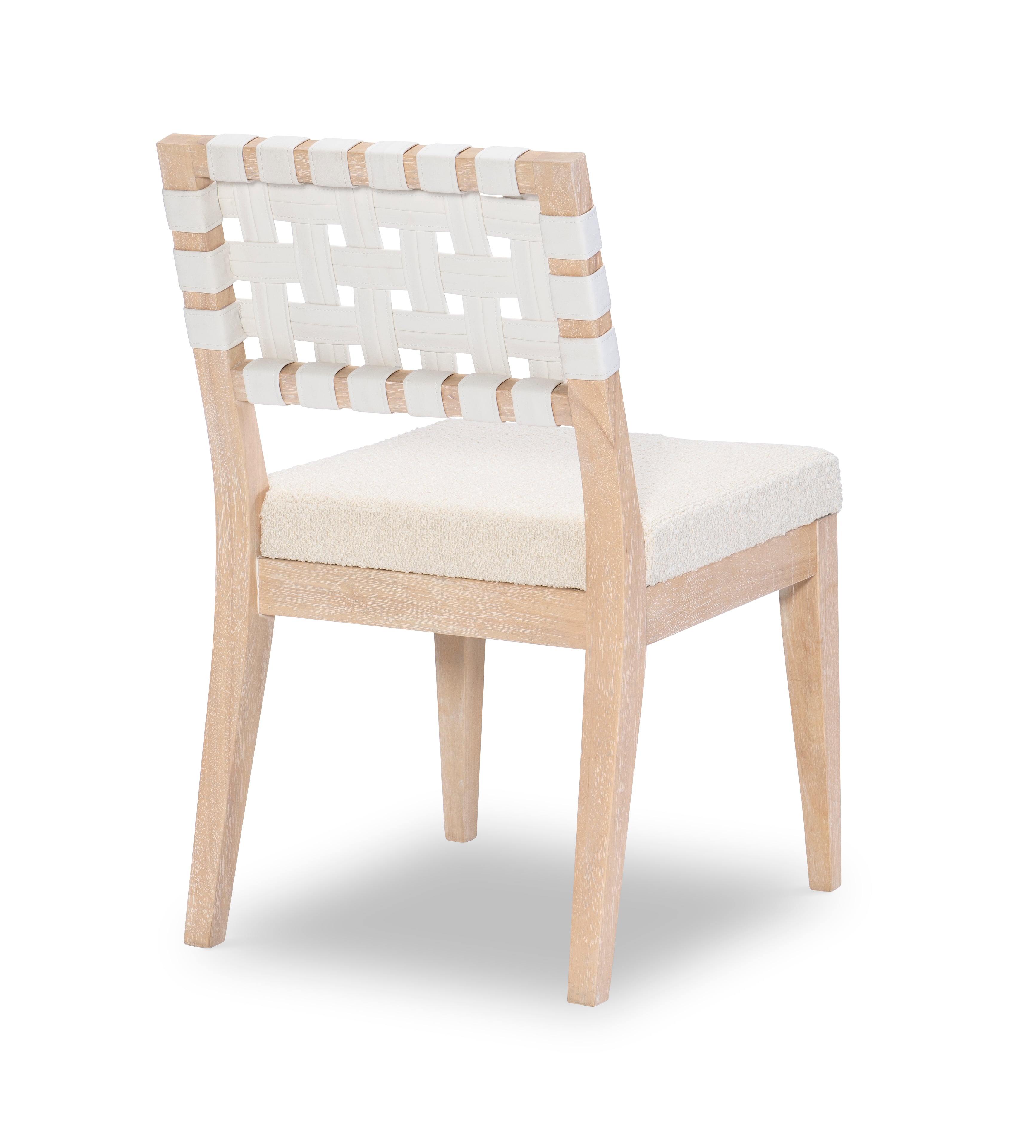 Woven strap dining discount chair