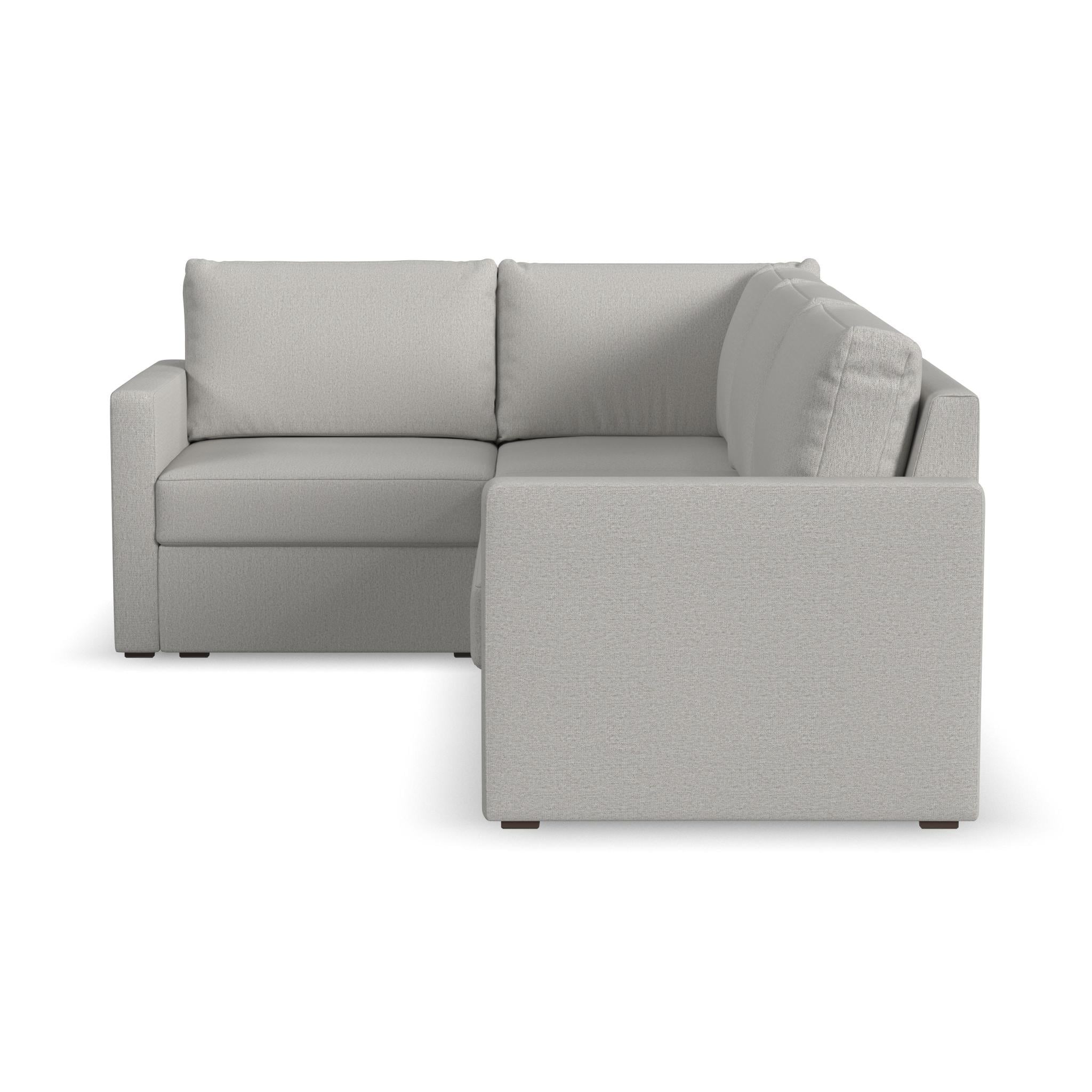 Flexsteel Flex 90224SEC31301 Transitional 4-Seat Sectional Sofa With ...