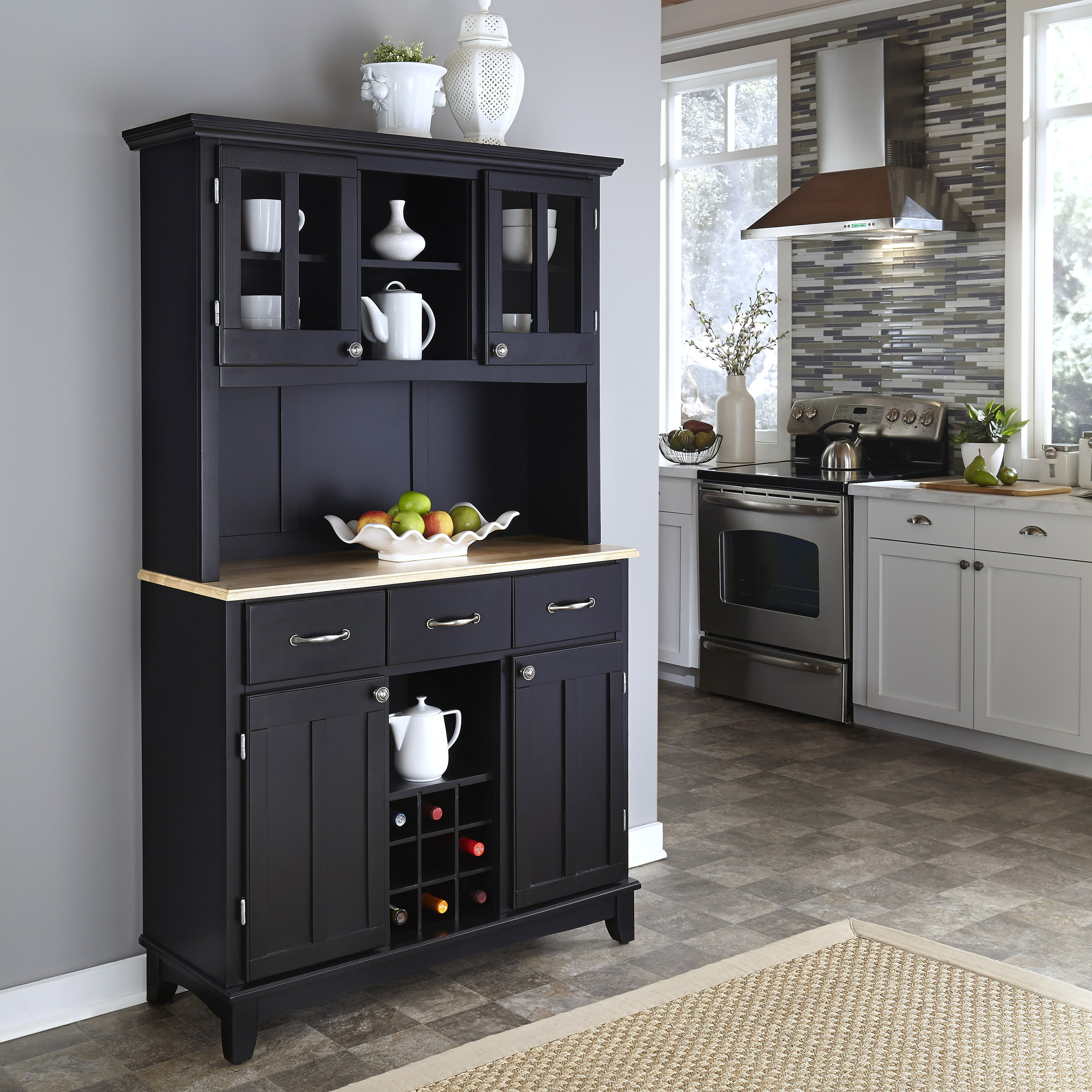 Traditional deals buffet cabinet