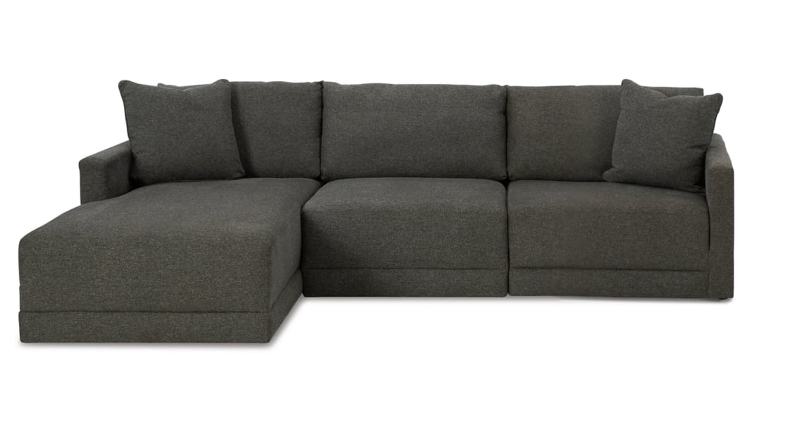 Evey Evey 3-Piece Sectional with LAF Chaise
