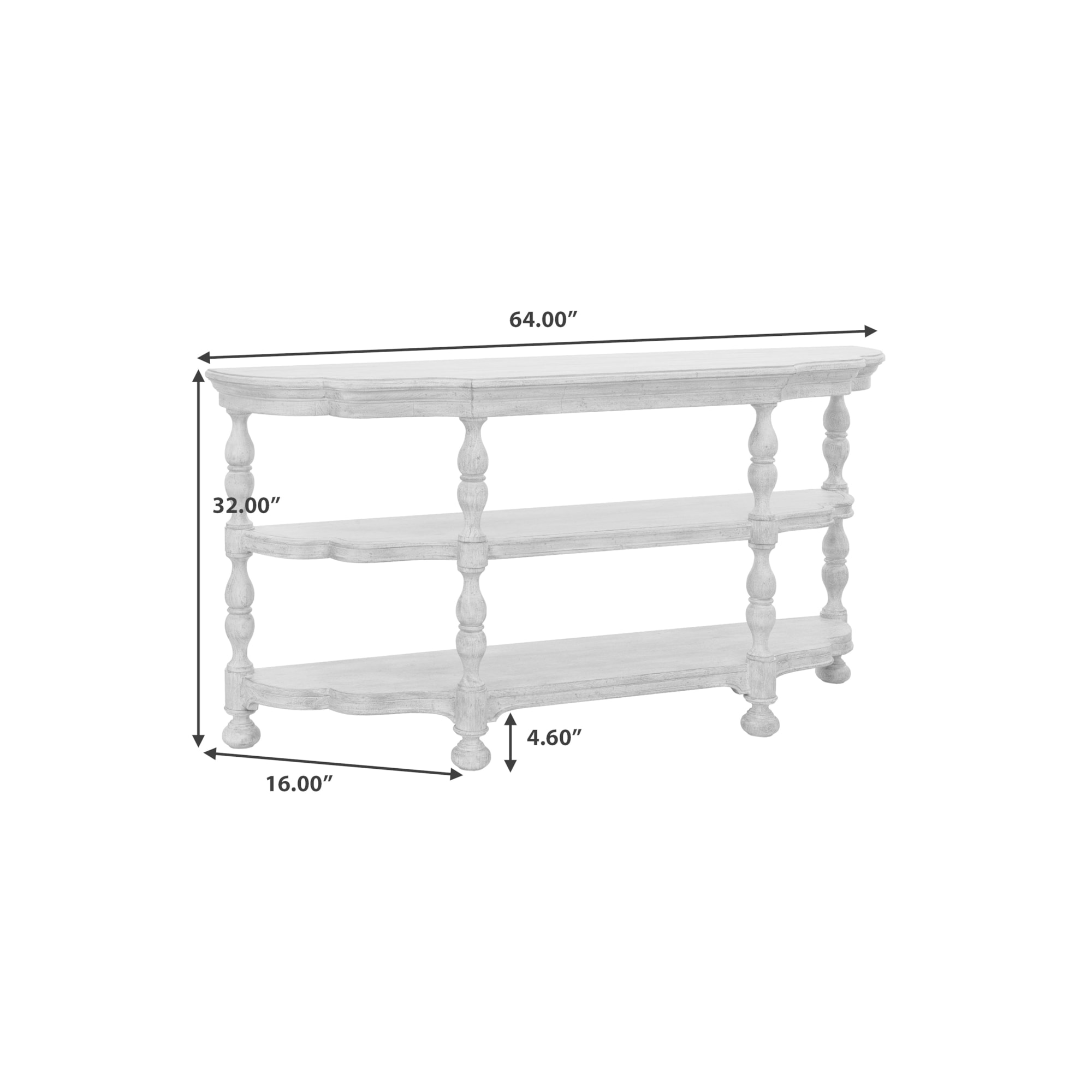 Pulaski Furniture Higgins Street P349257 Transitional 3 Shelf Console kelonwa-river-effect-solid-oak-and-inset-glass-coffee-table