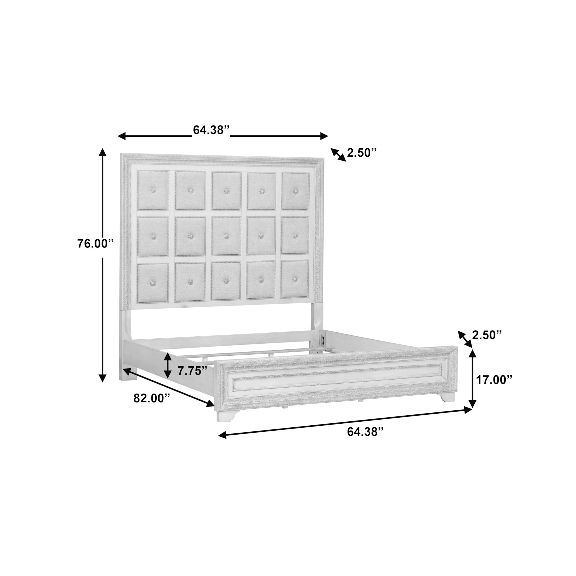Pulaski Furniture Camila P269 BR K1 Transitional Queen Upholstered Bed pulaski-furniture-camila-p269-br-k1-transitional-queen-upholstered-bed