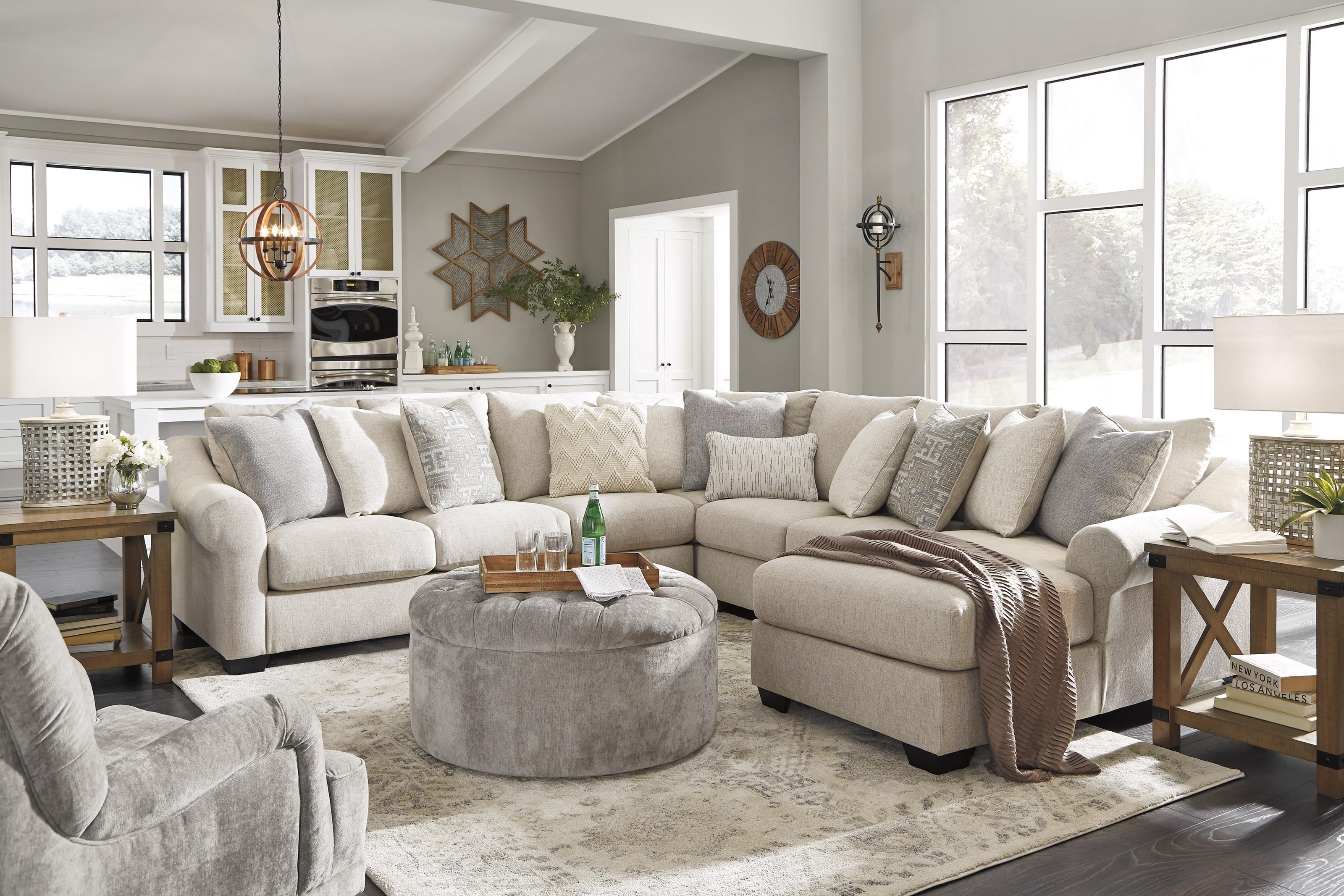 Carnaby linen deals sectional ashley furniture