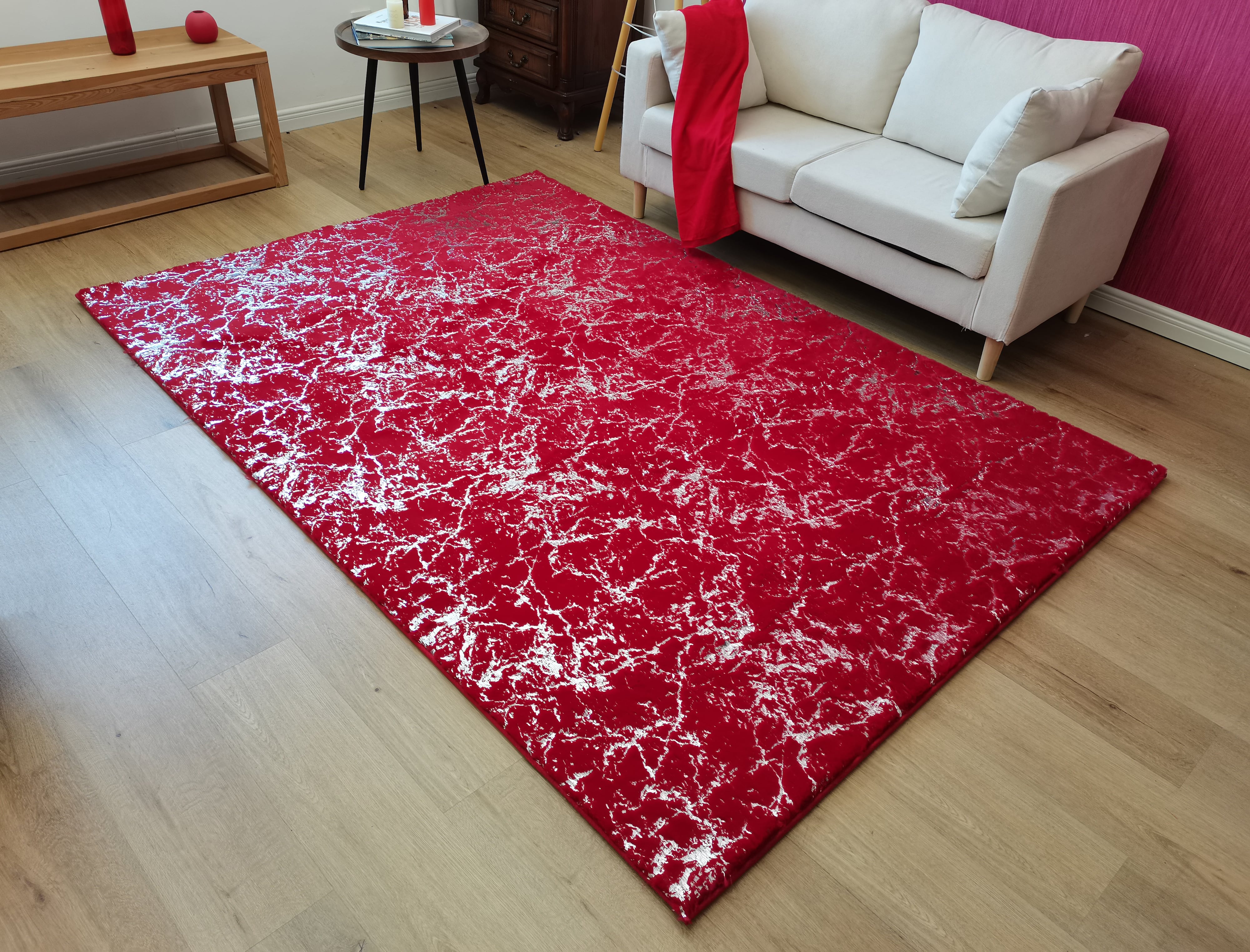 Red area deals rugs