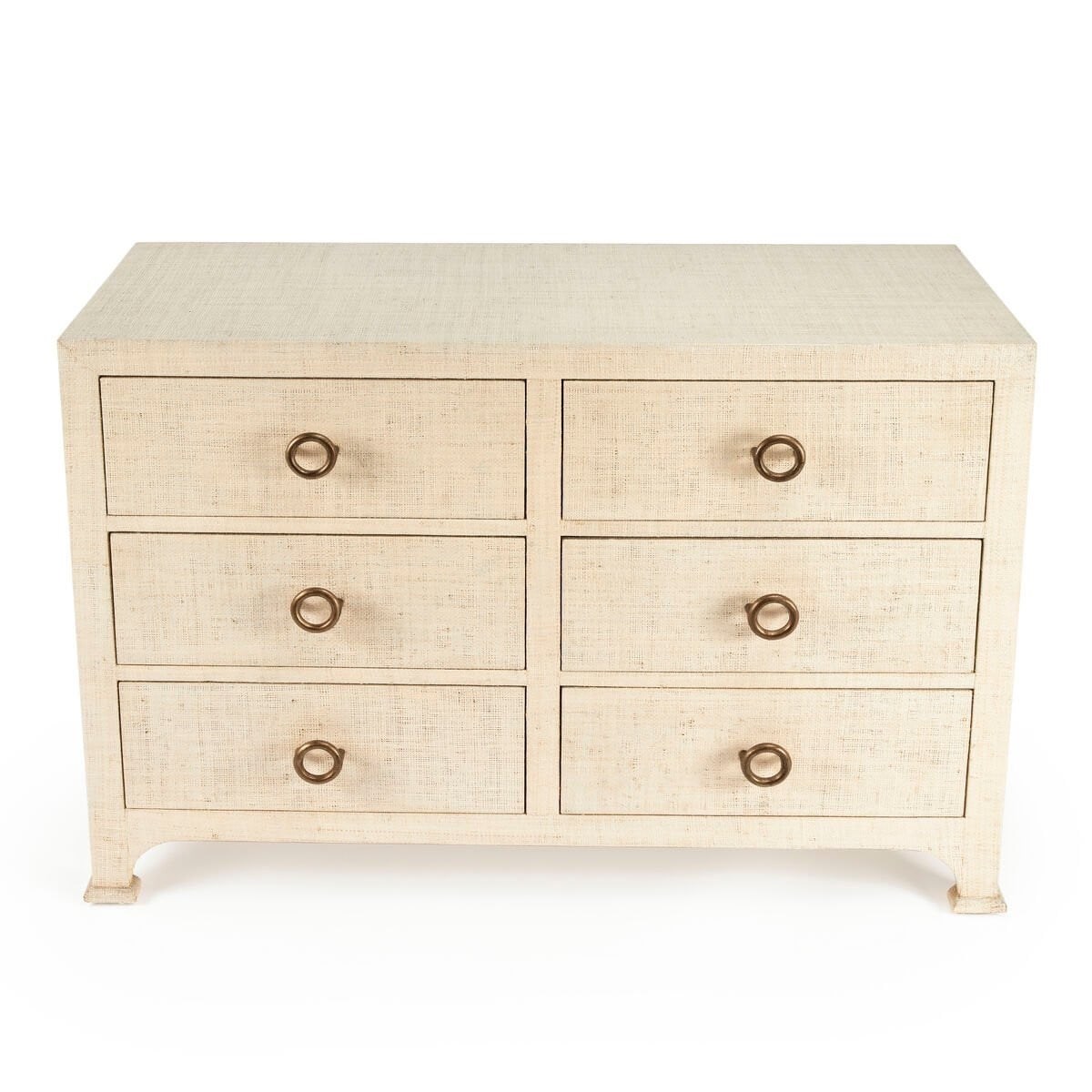 Raffia dresser on sale