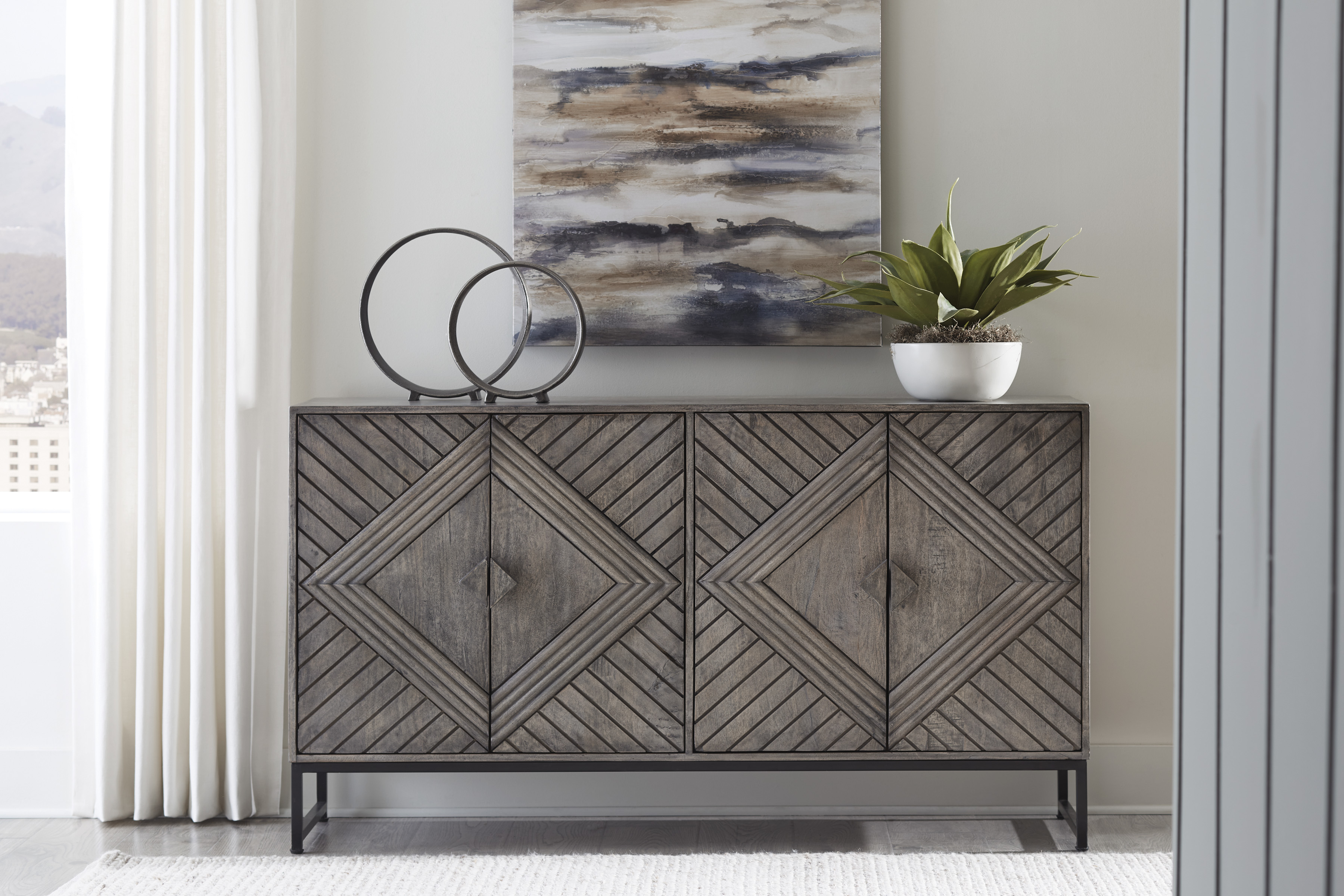 Signature Design by Ashley Treybrook A4000511 Accent Cabinet Furniture and ApplianceMart Occ Accent Chest