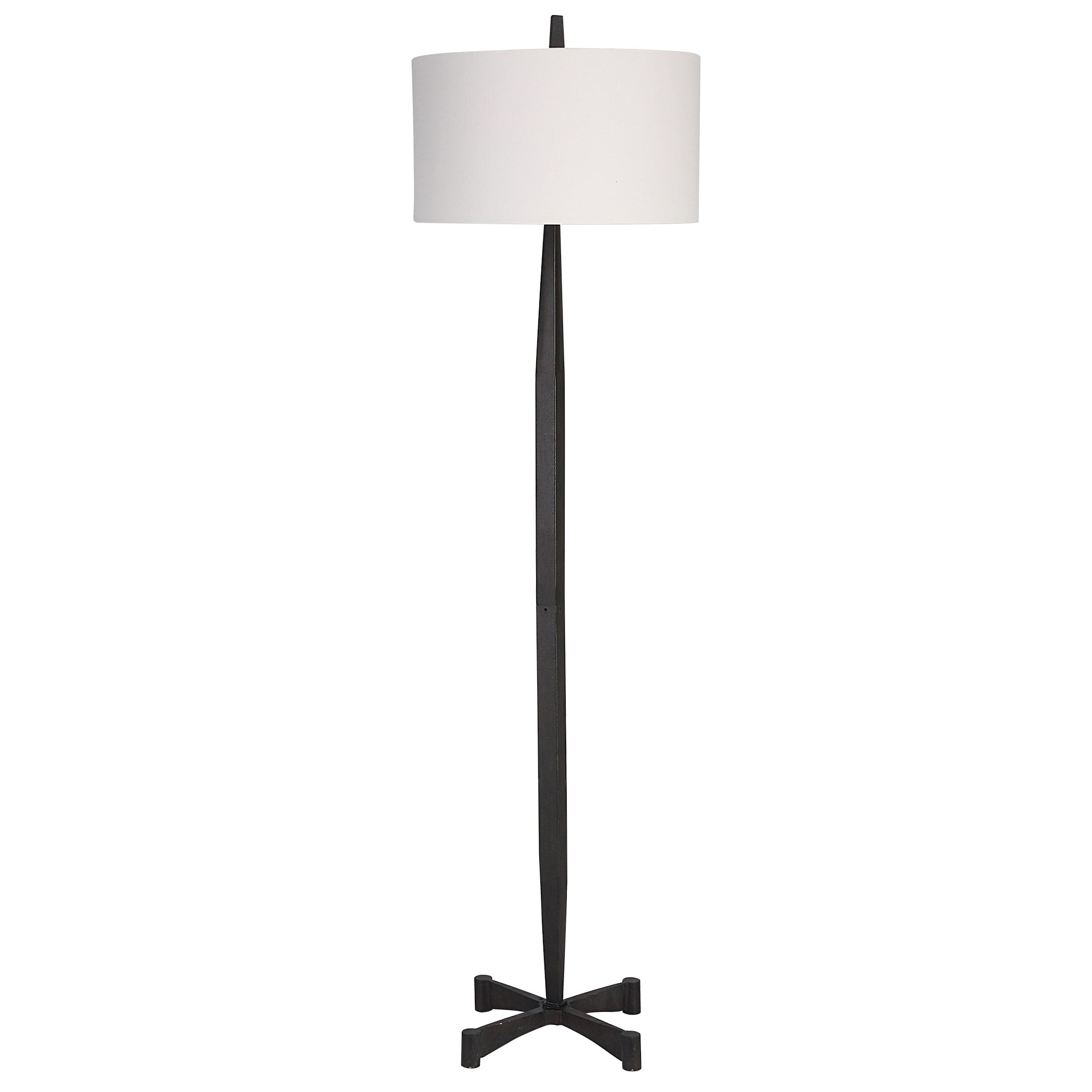 Black floor deals lamp base