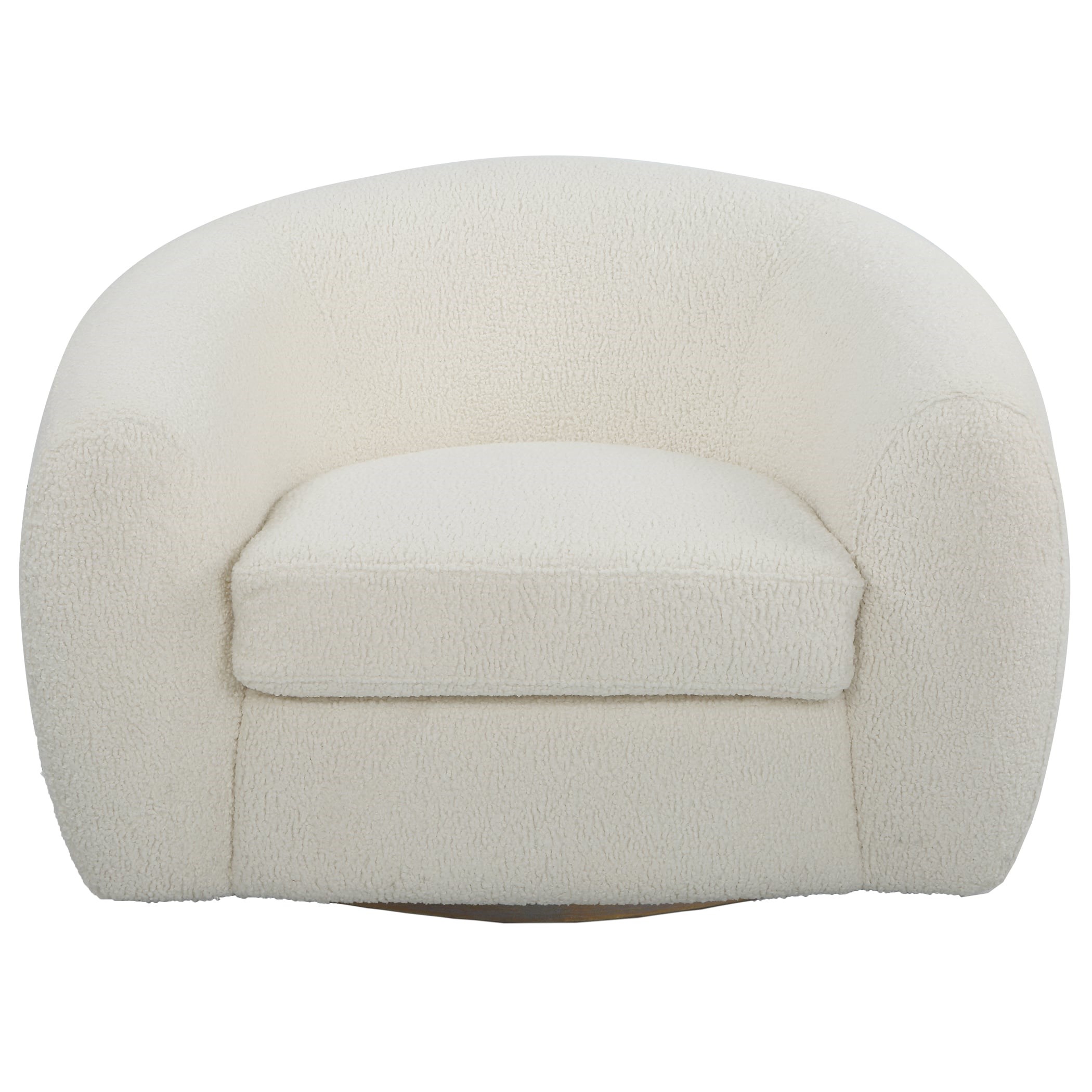 Shearling 2025 swivel chair