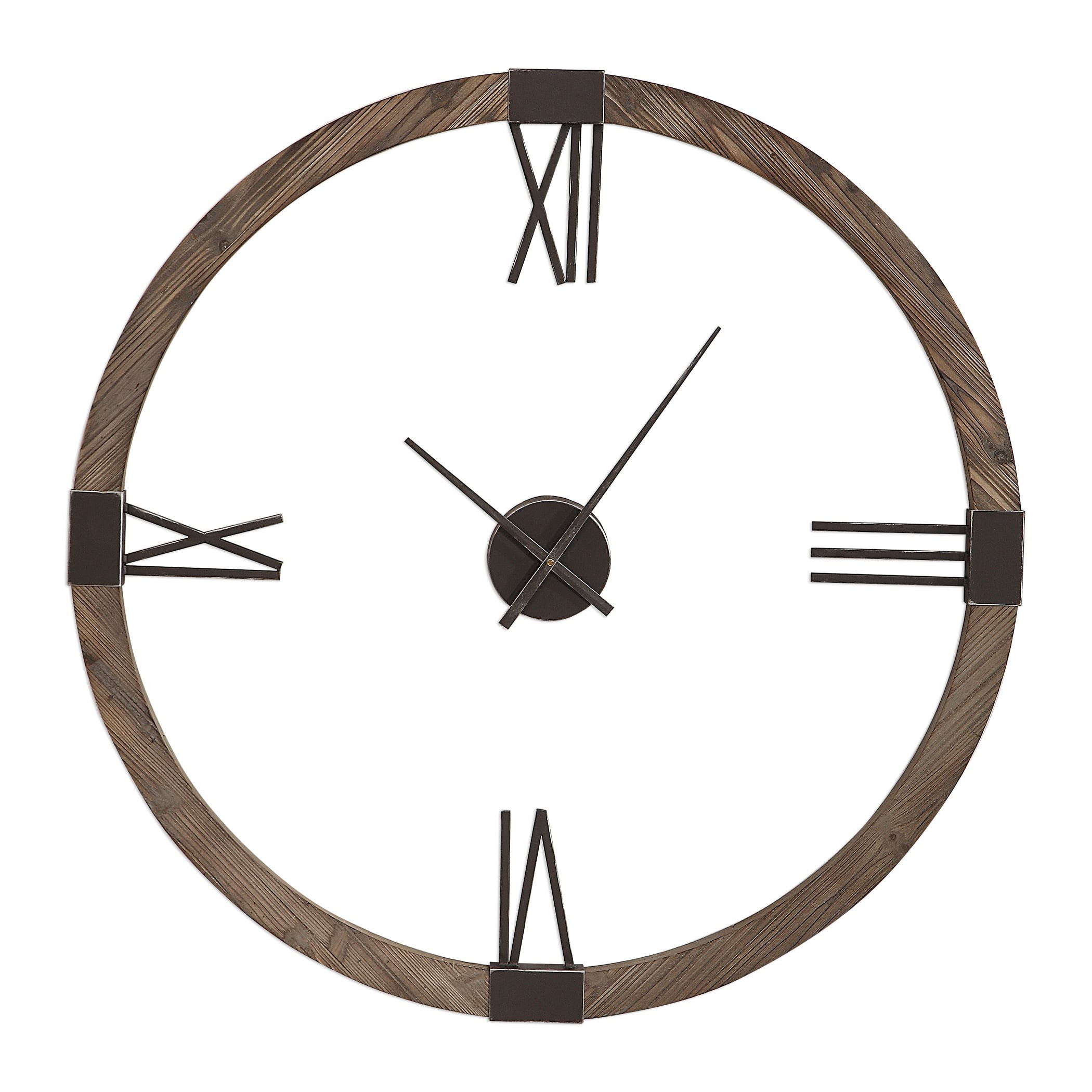 Uttermost Clocks 06454 Marcelo Modern Wall Clock | Wayside