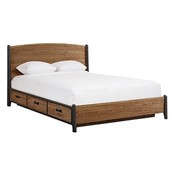 Bryce upholstered store platform bed