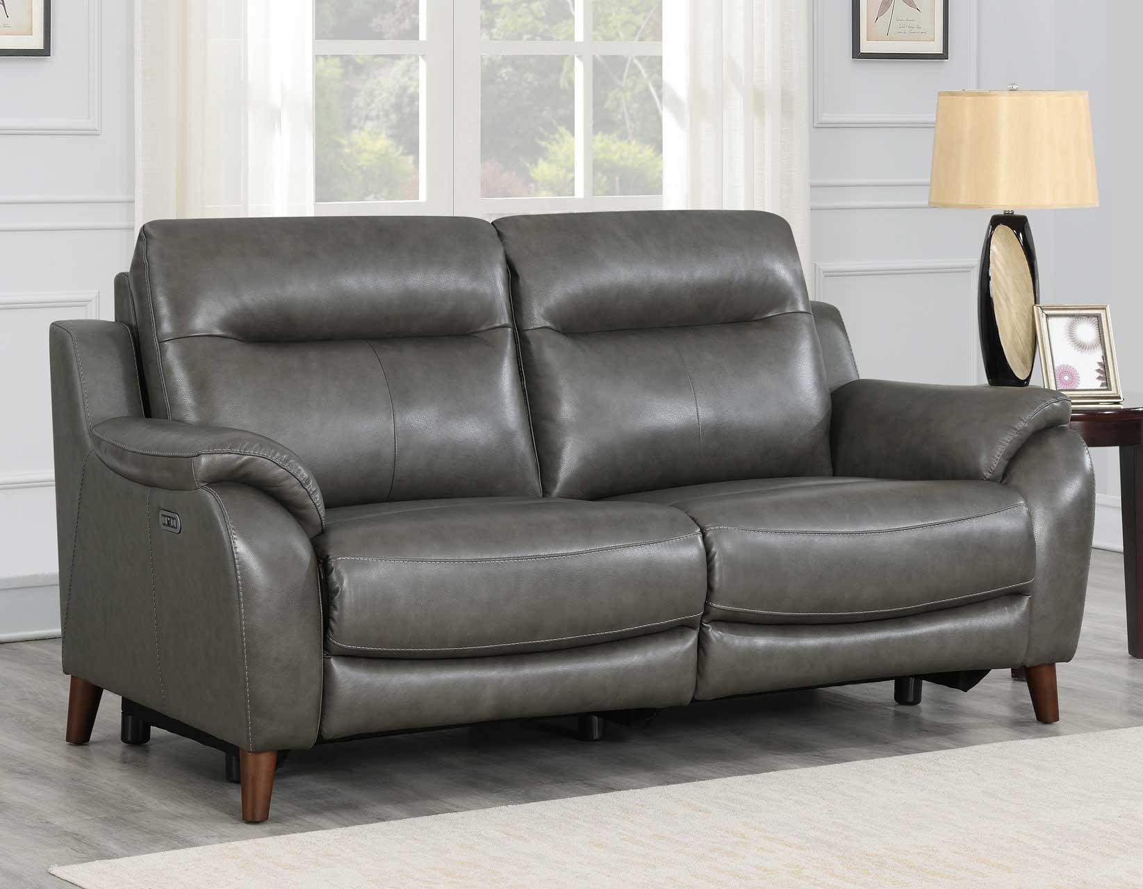 Prime Trento TR950SC Mid Century Modern Power Reclining Sofa